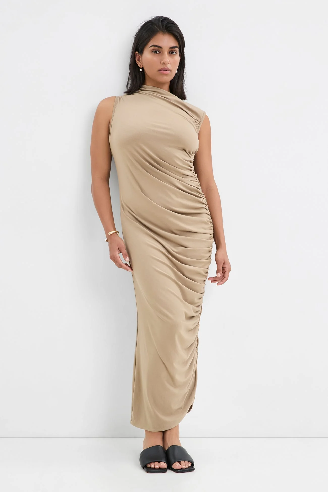 Joan Dress | Sand - Image 6