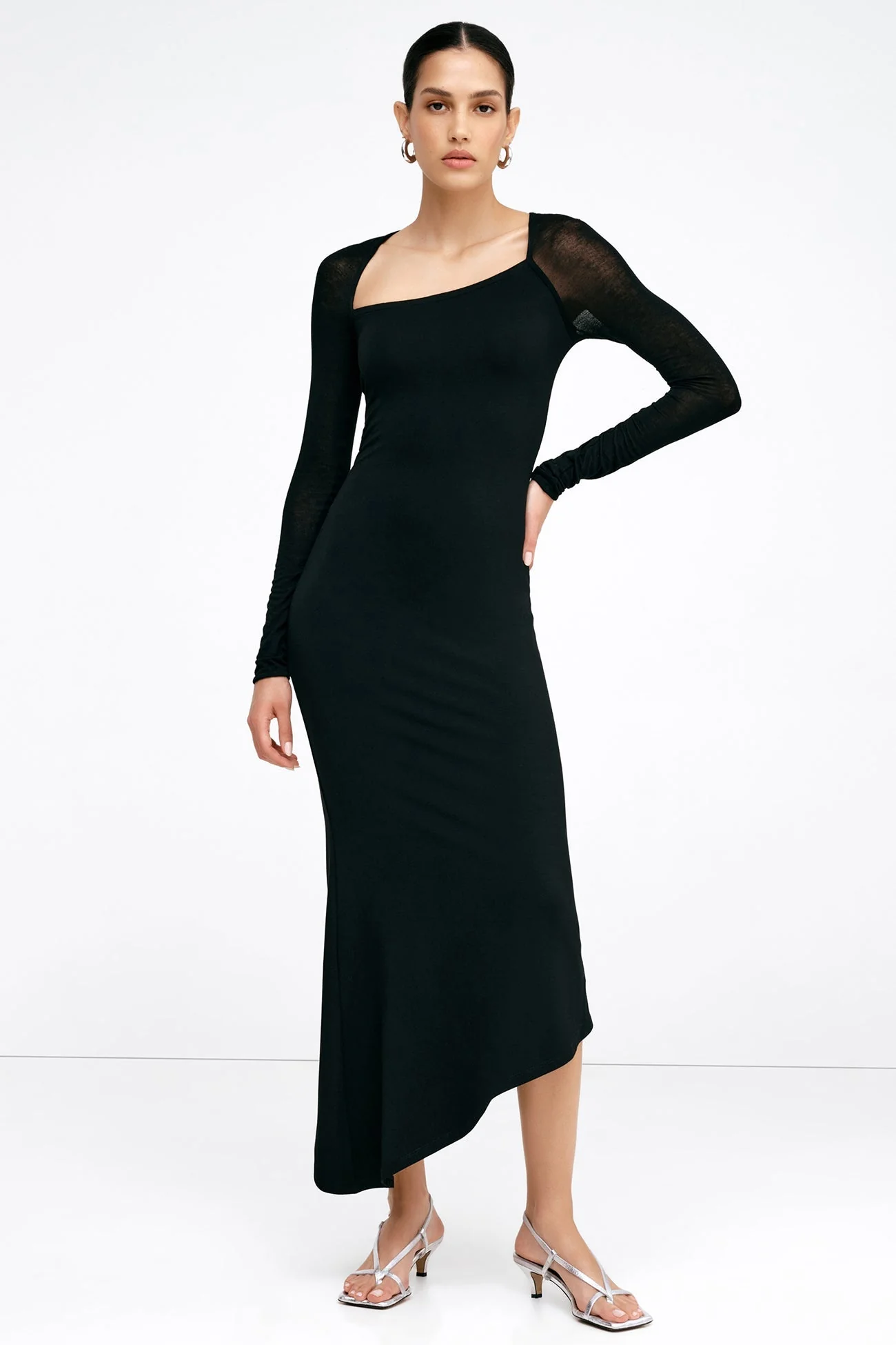 Jora Dress | Black - Image 4