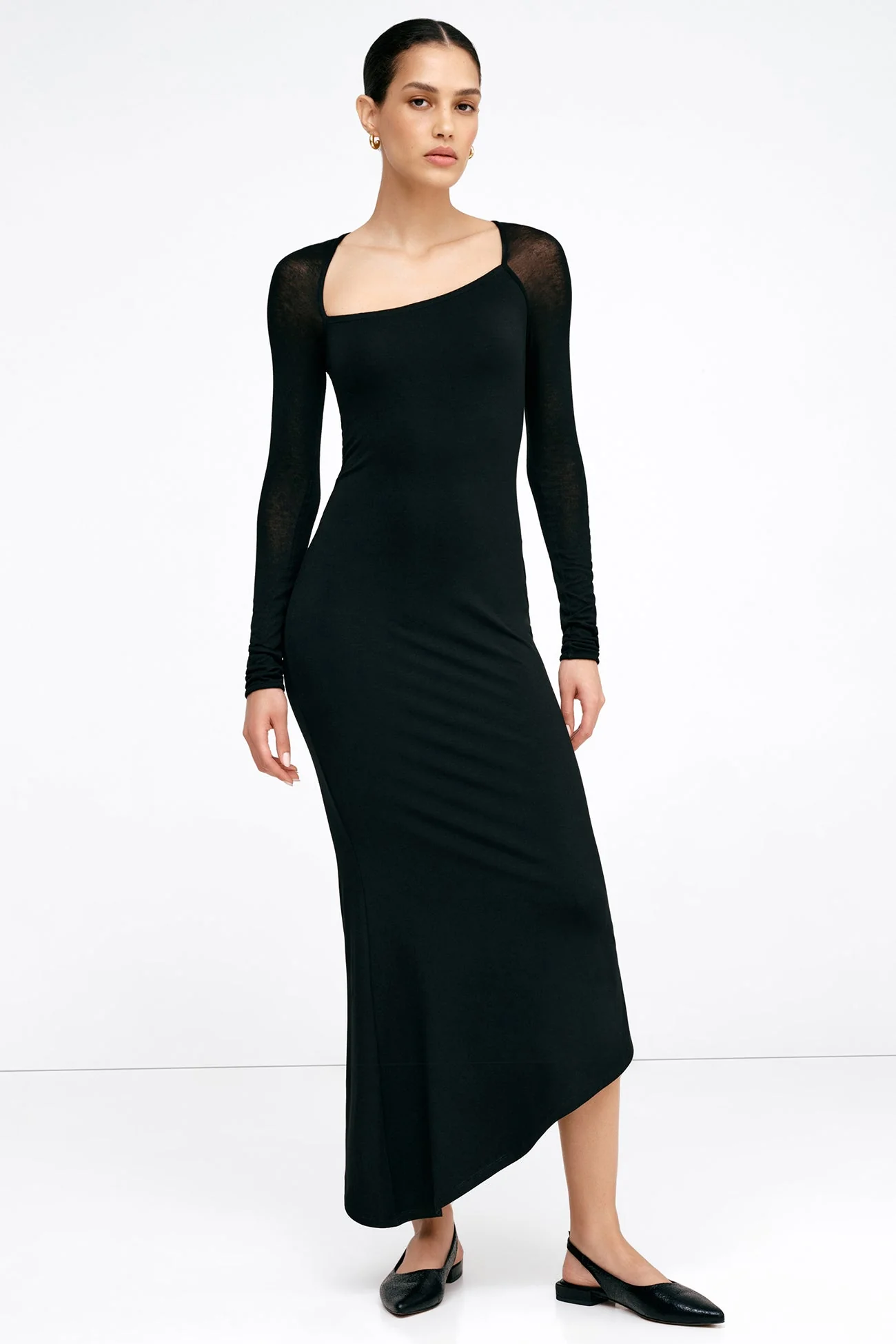 Jora Dress | Black - Image 7