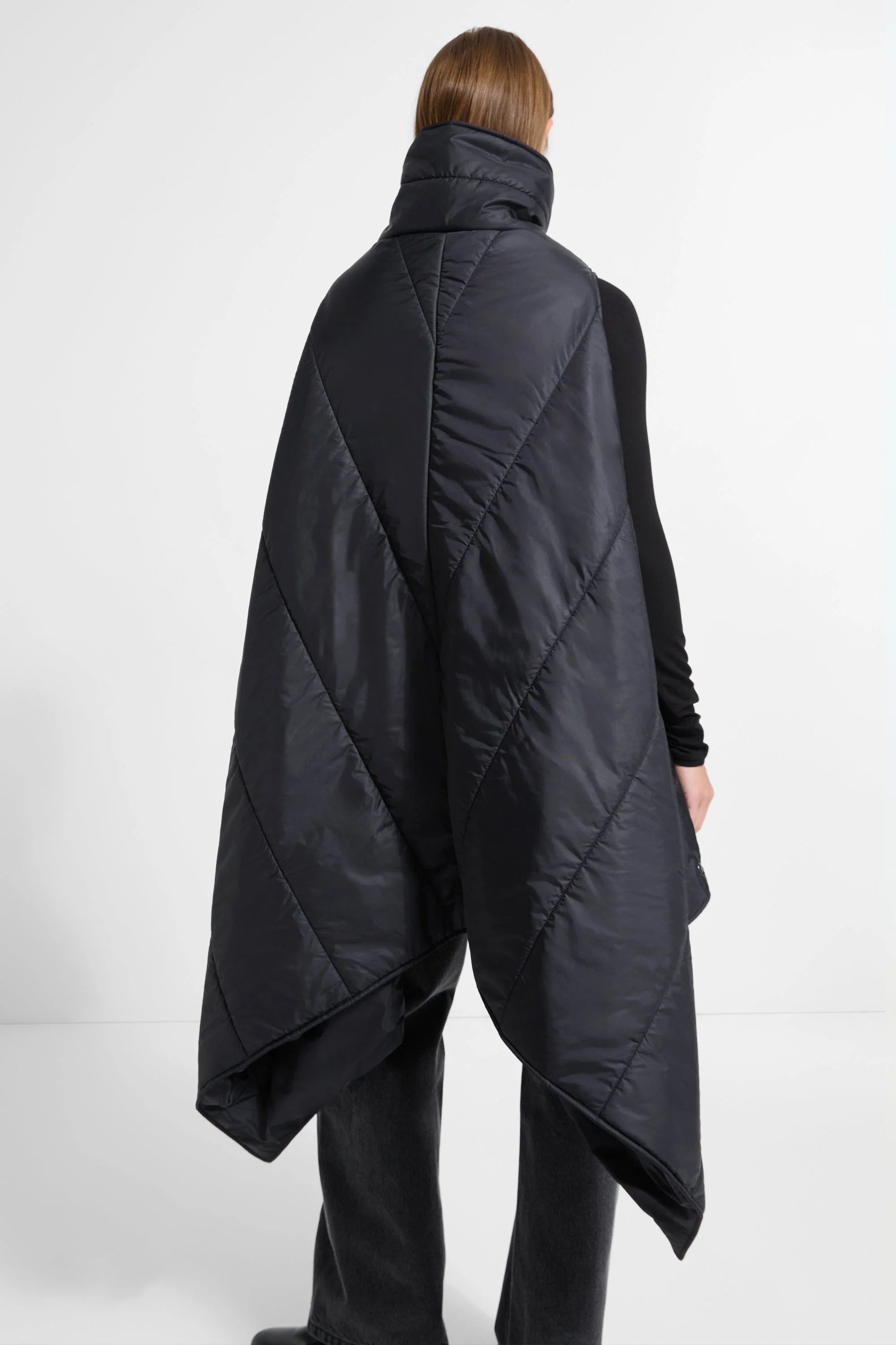 Kaja Puffer Vest | Black - Image 5