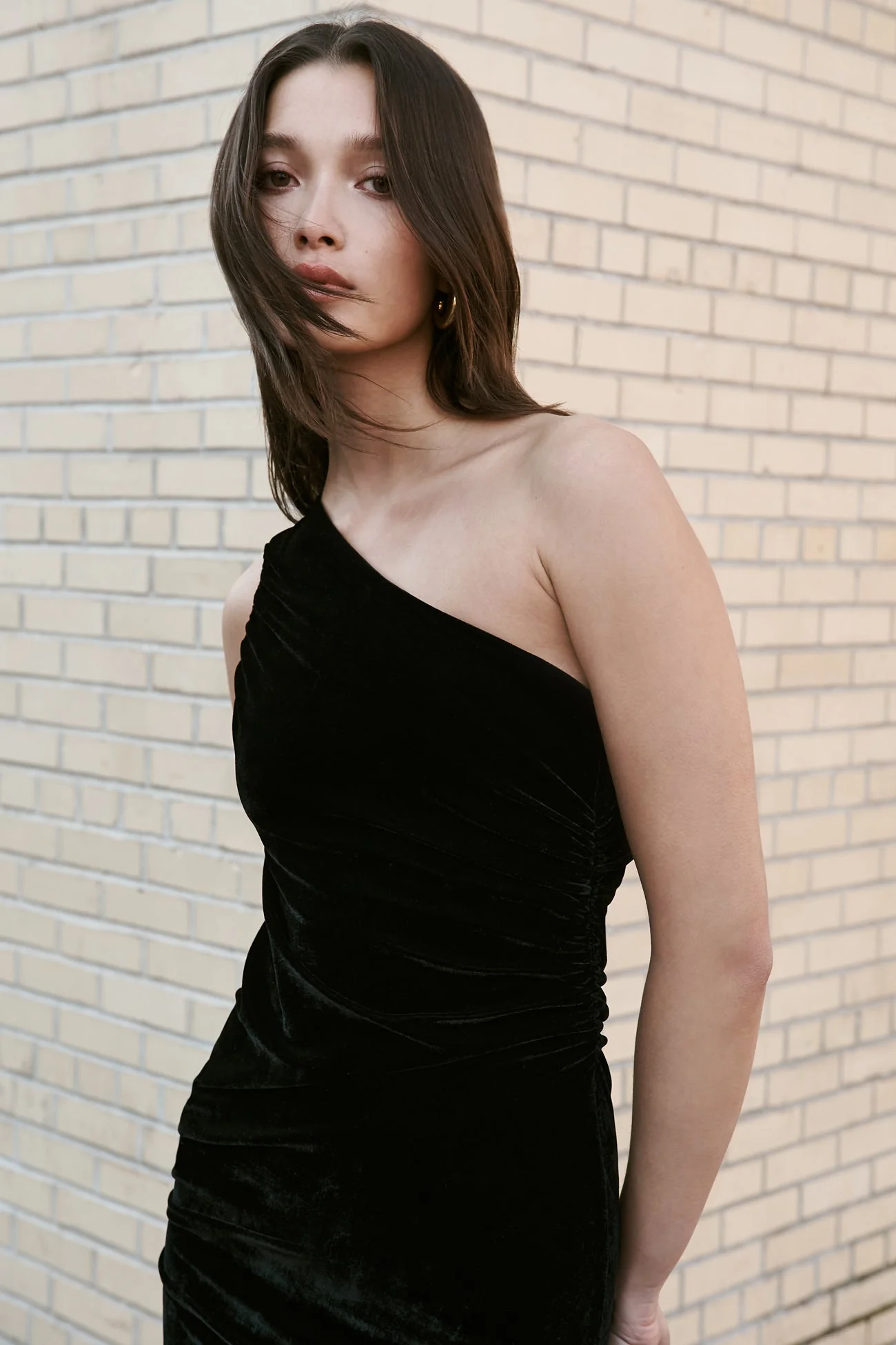 Kathleen Velvet Dress | Black Velvet