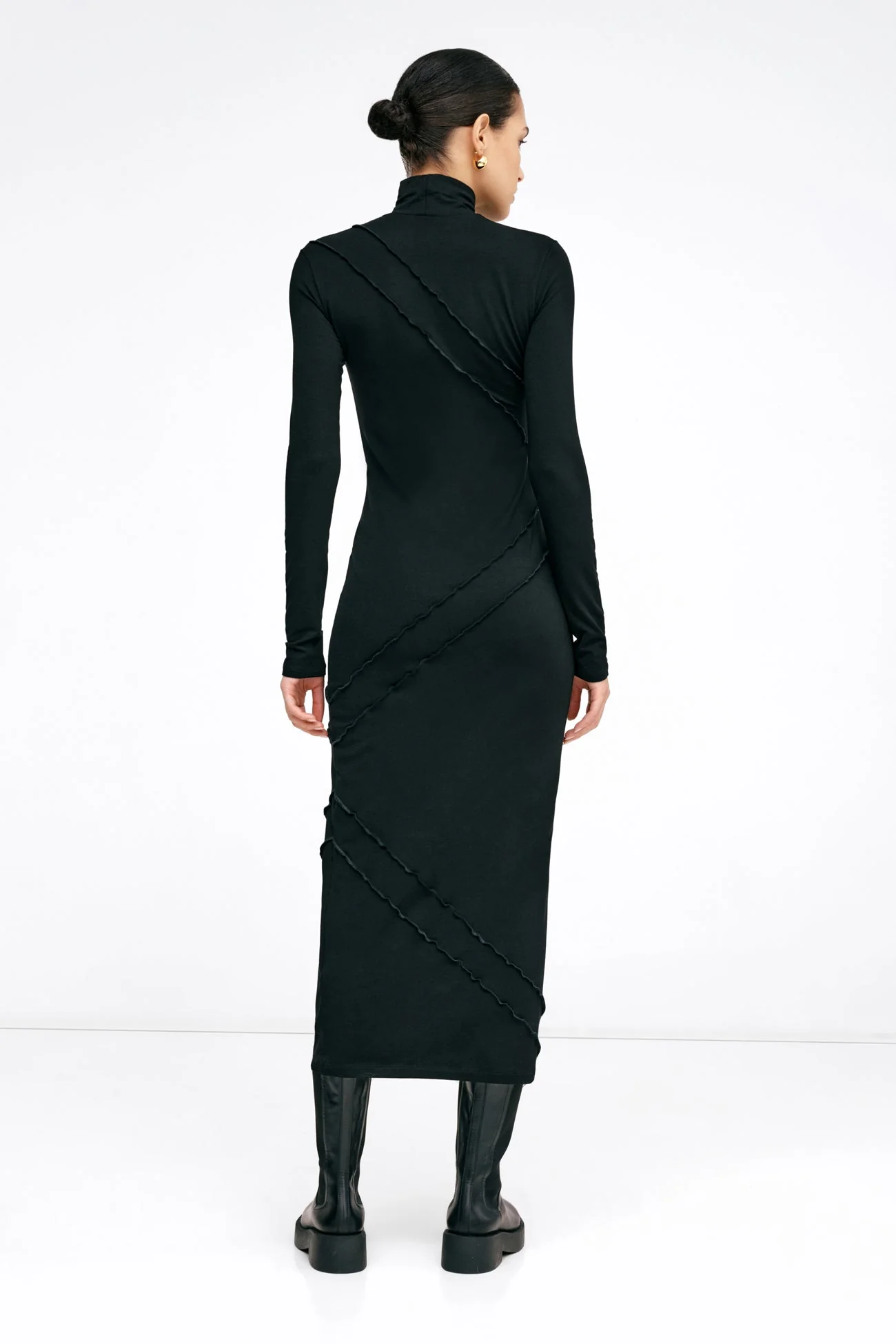 Malcolm Dress | Black - Image 4