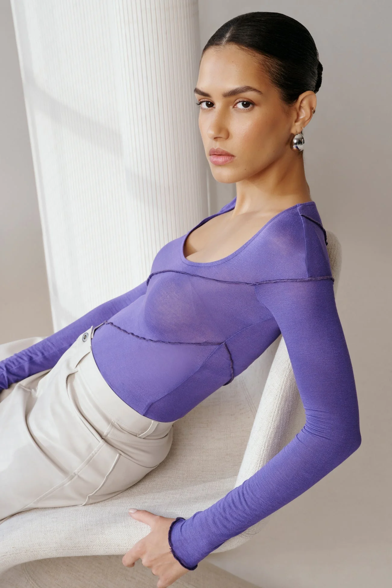 Melody Sheer Top | Multiple Colors - Image 8