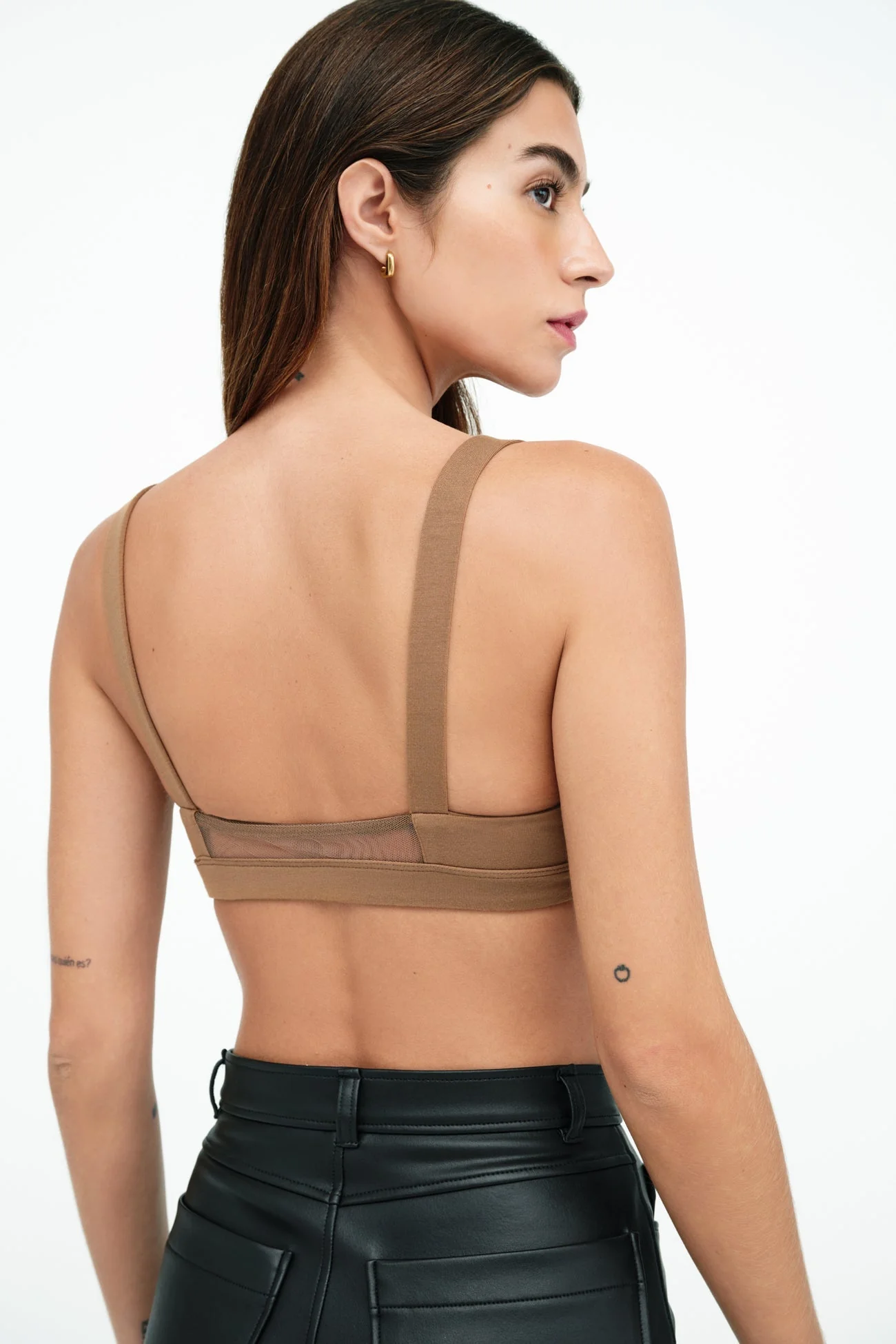Mesh Back Bralette | Multiple Colors - Image 2