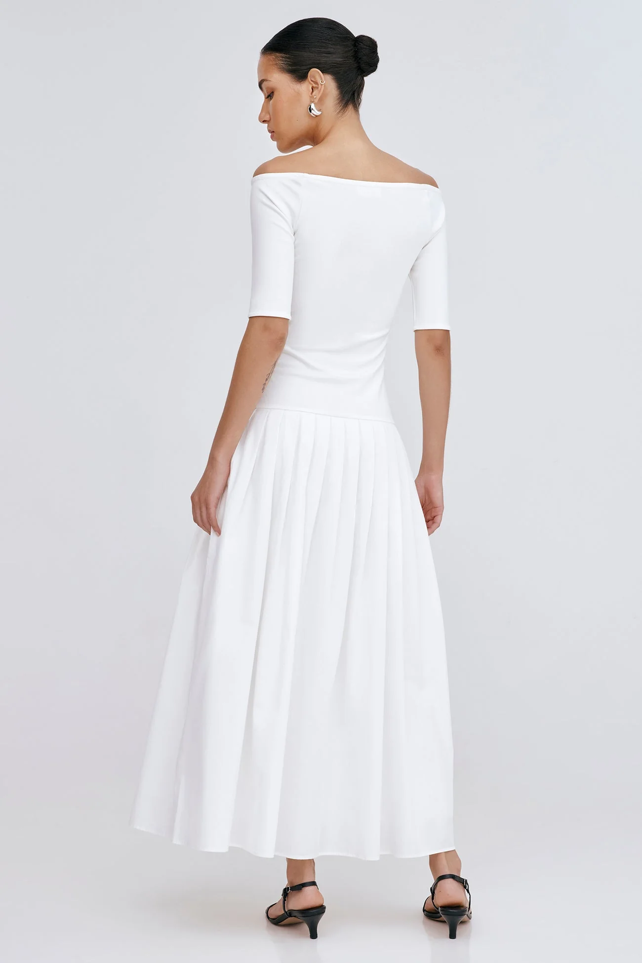 Mila Dress | Off White - Image 4