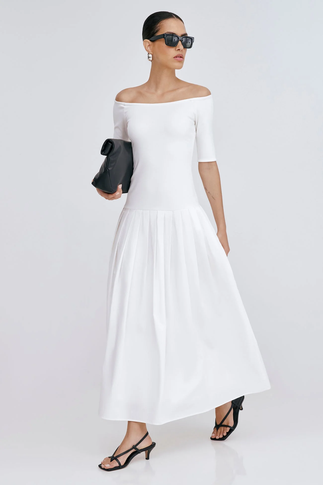 Mila Dress | Off White - Image 5