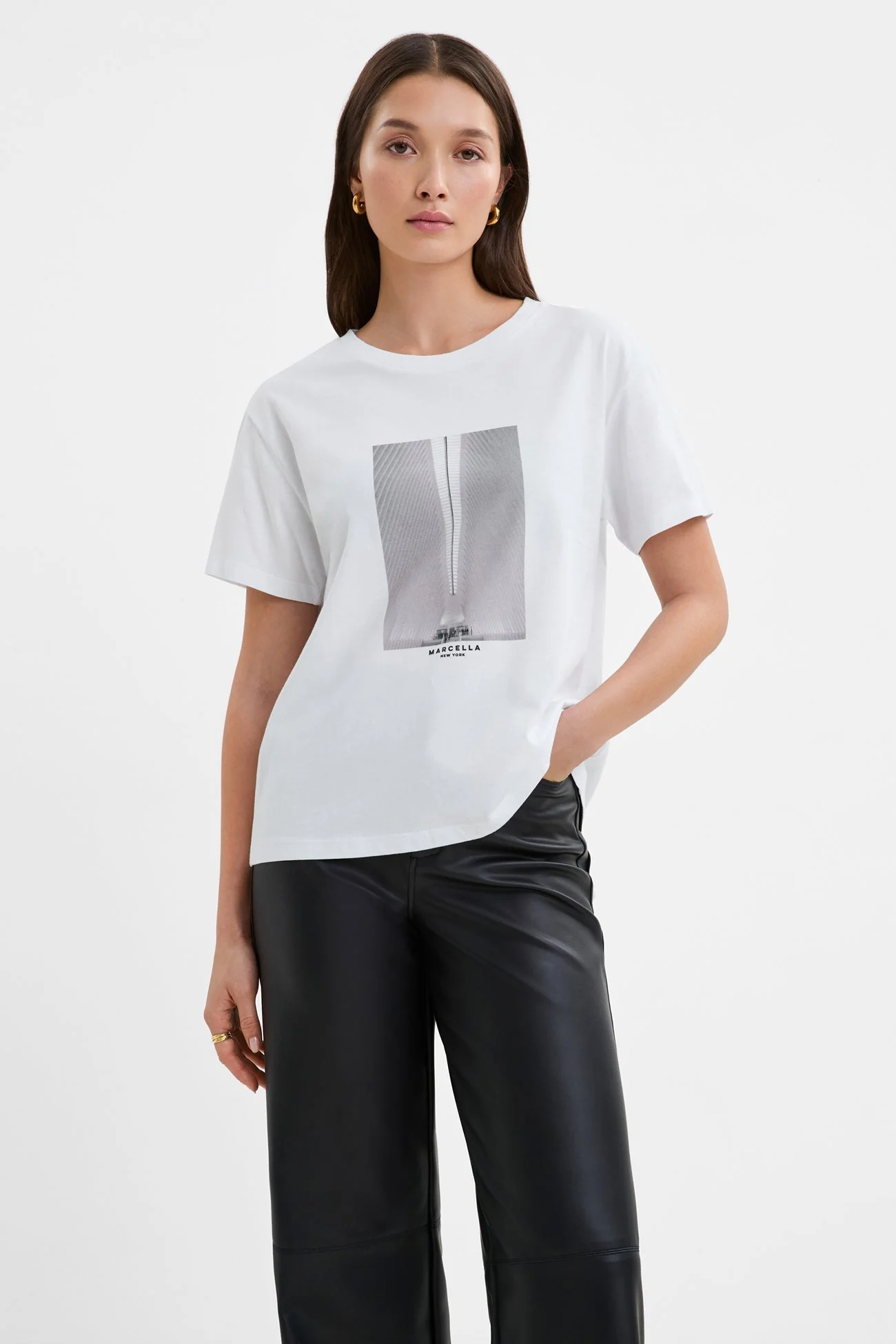 Oculus Graphic Tee | White