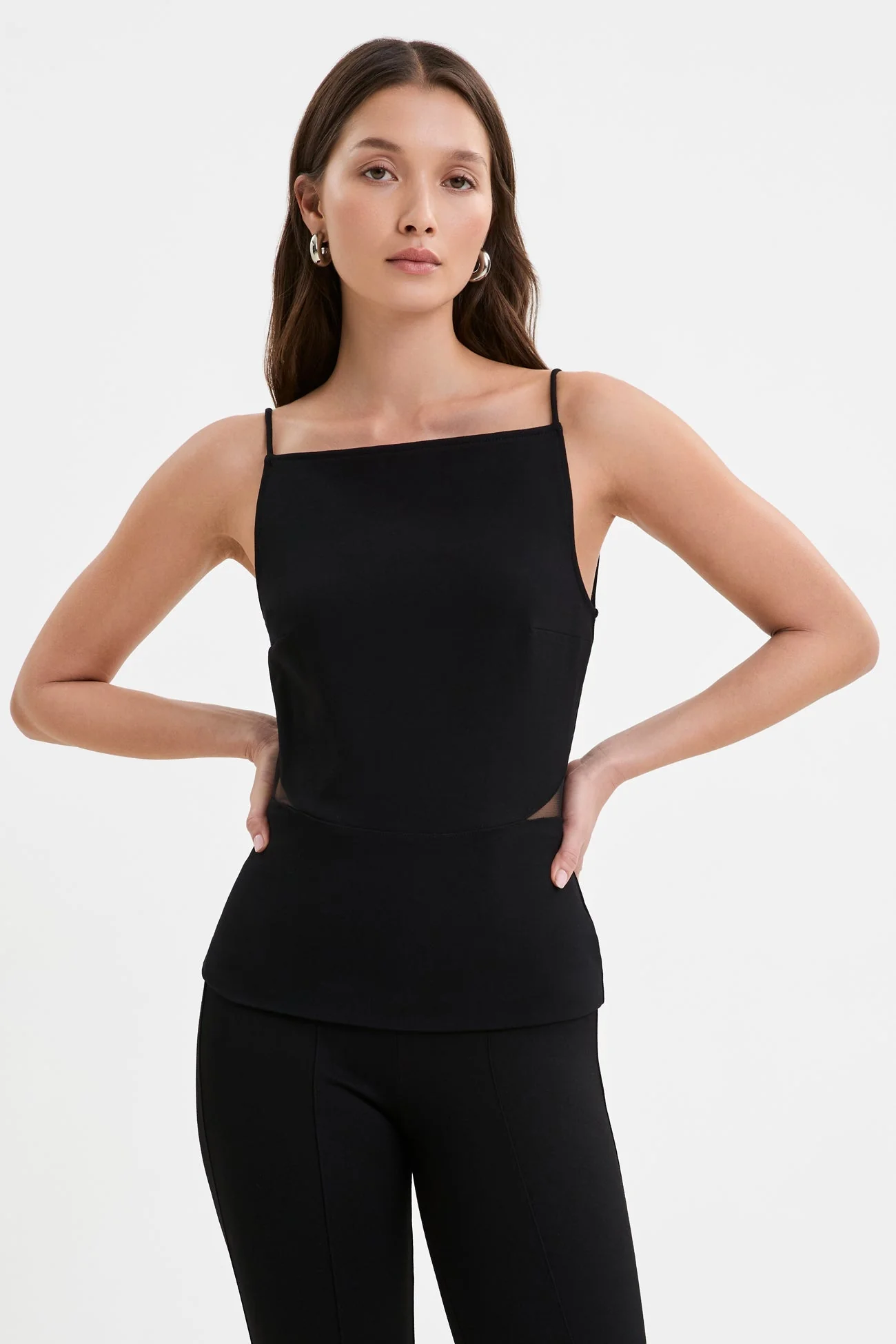 Paola Top | Black - Image 2