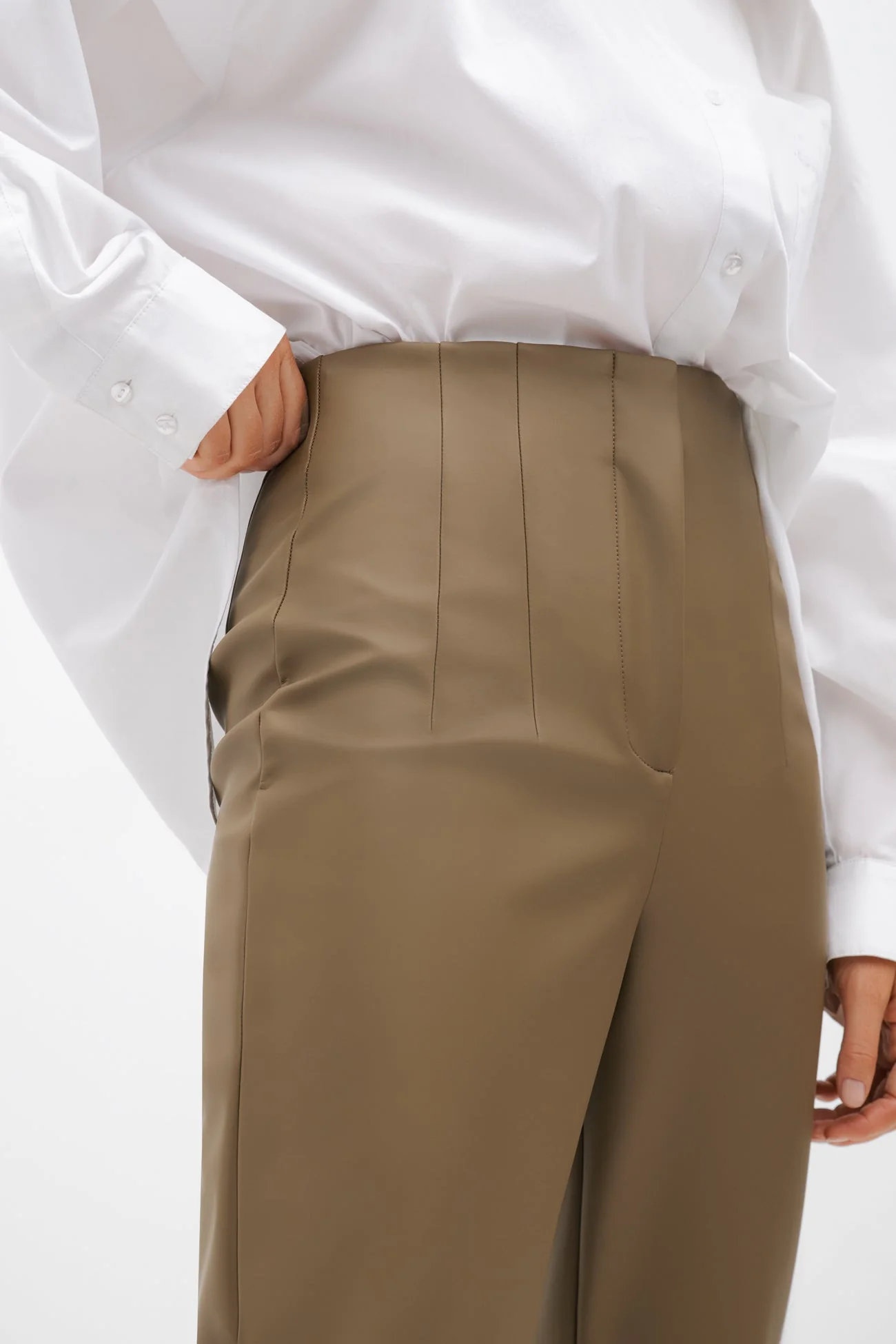 Remi Pants | Latte - Image 2