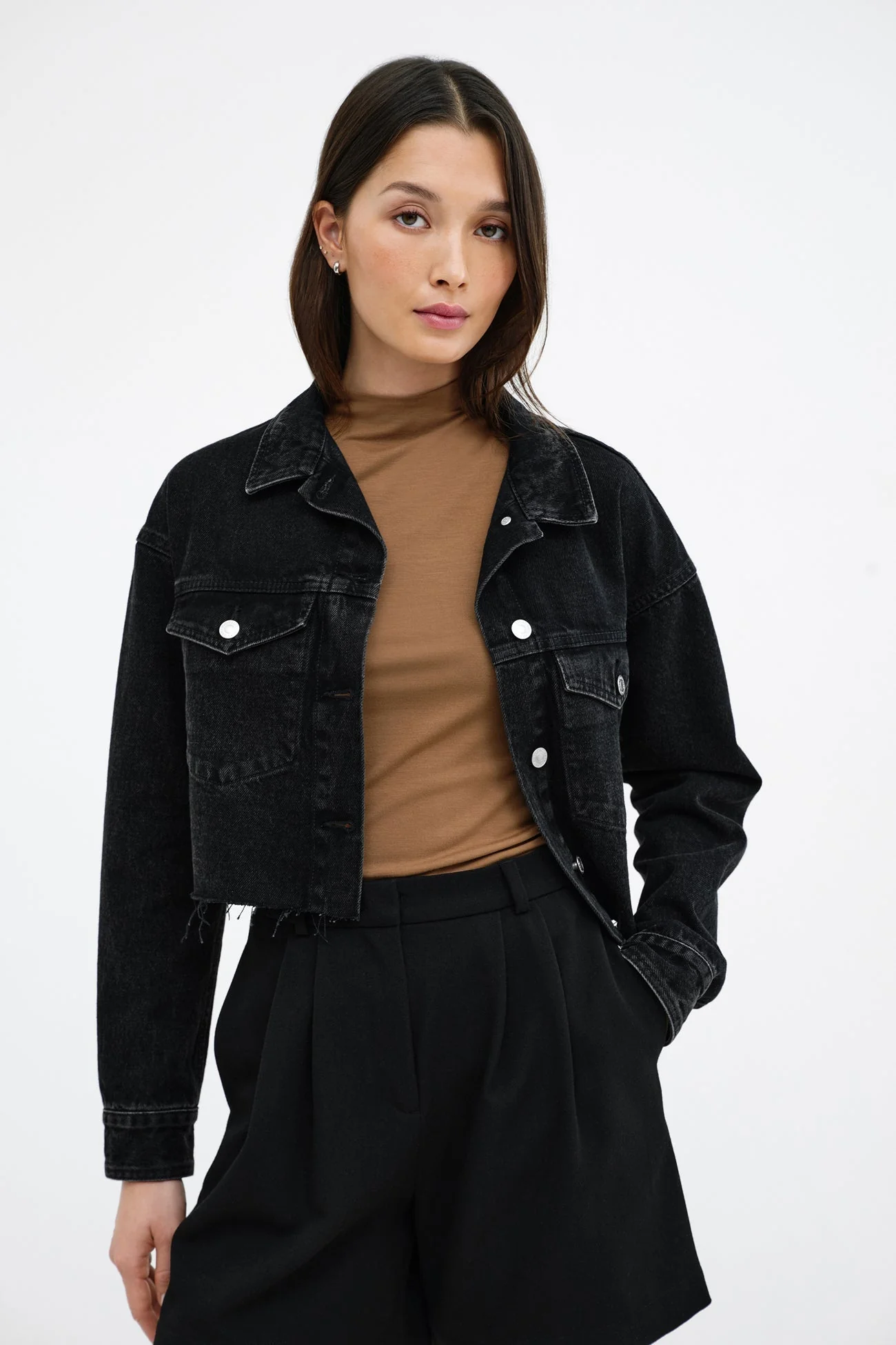 Rockland Denim Jacket | Black - Image 7