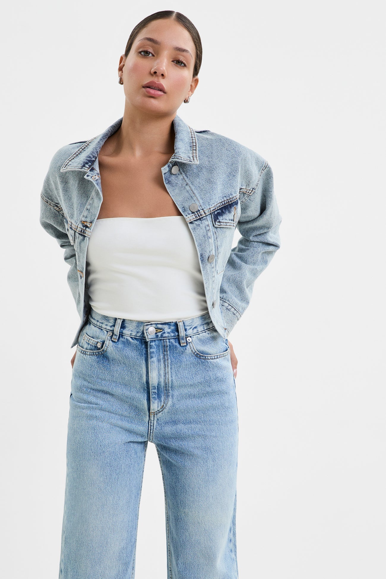 Rockland Denim Jacket | Light Blue - Image 2
