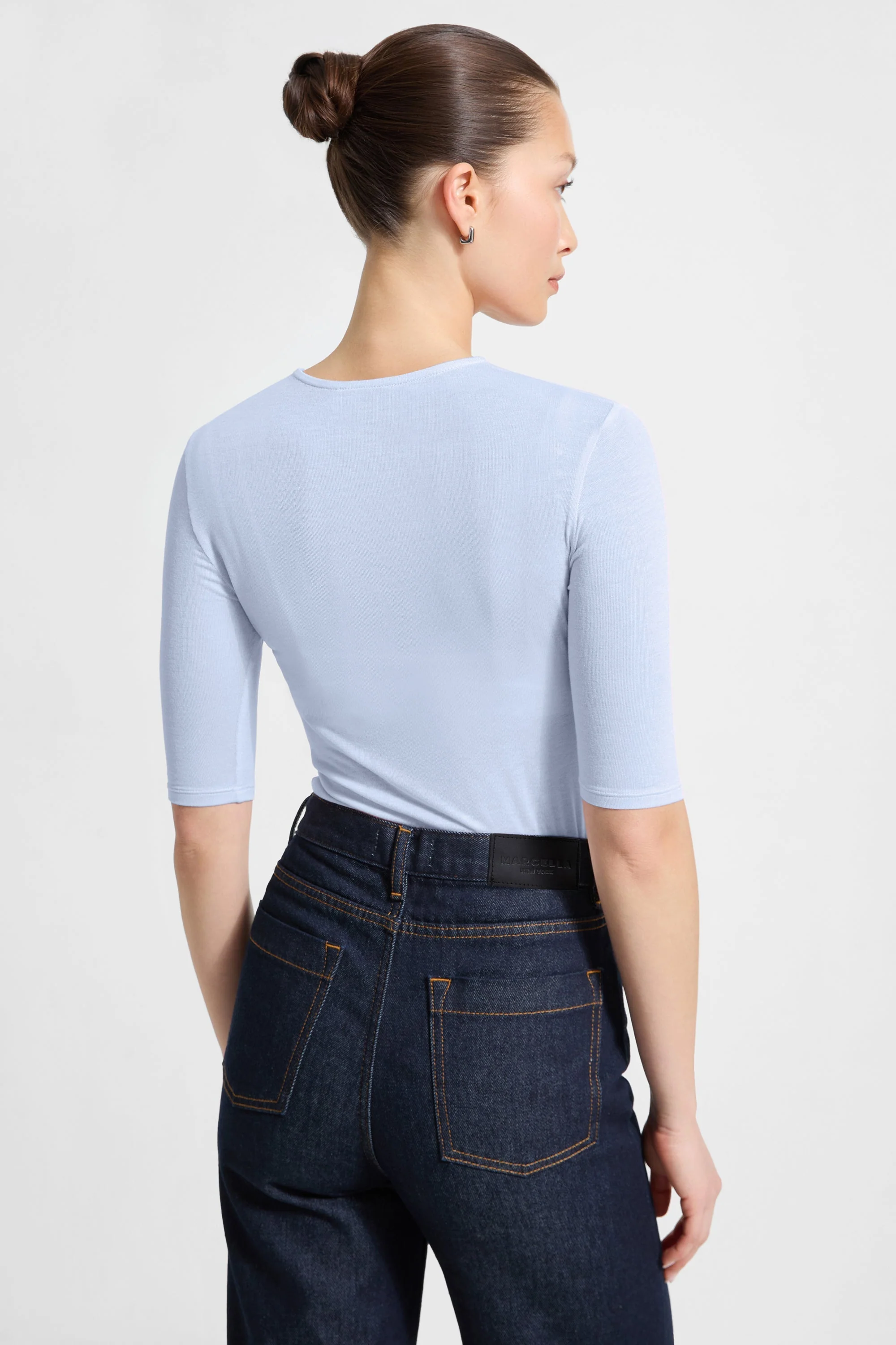 Sheer Frankie Top | Ice Blue - Image 2