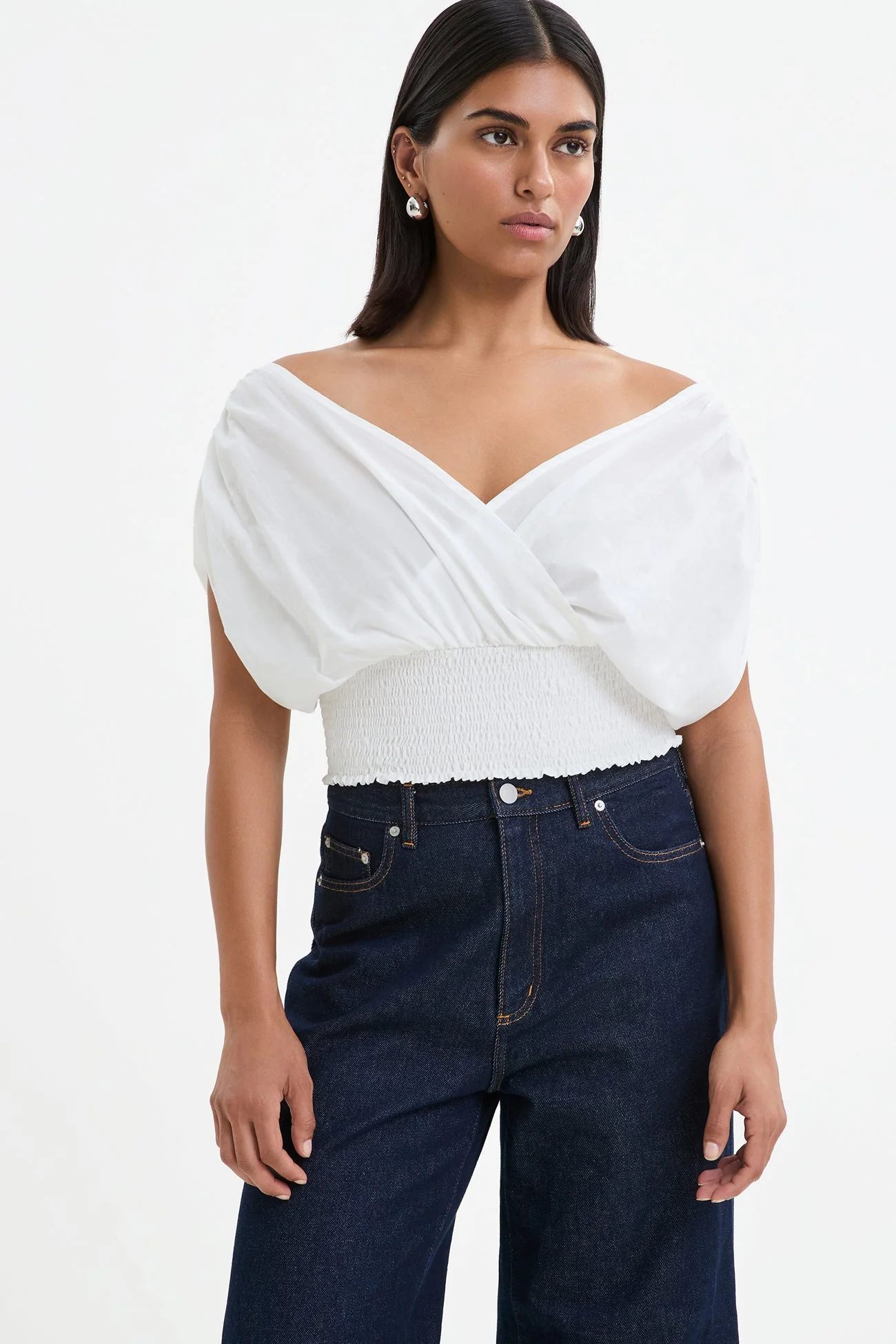 Signe Top | Off White - Image 3