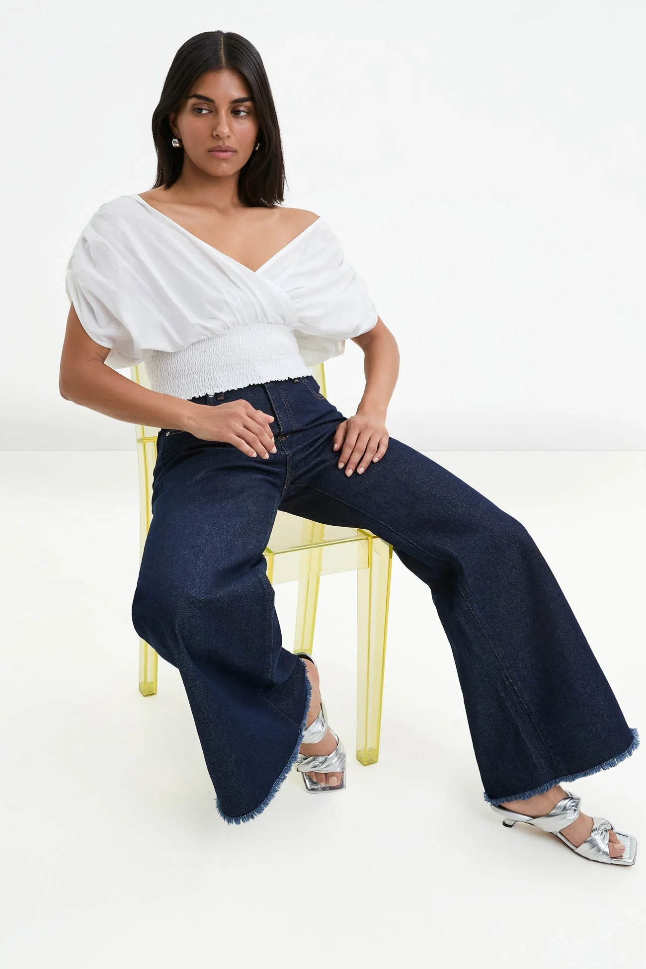 Signe Top | Off White - Image 4