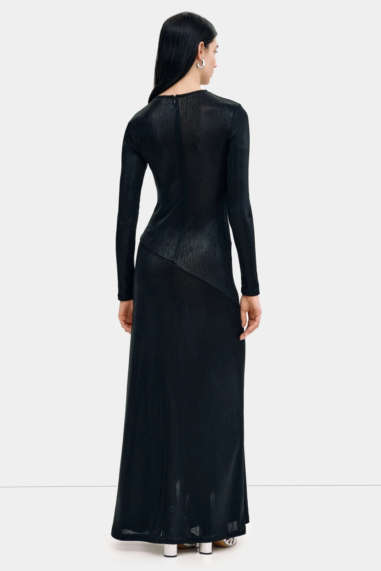 Sommar Metallic Dress | Onyx - Image 5