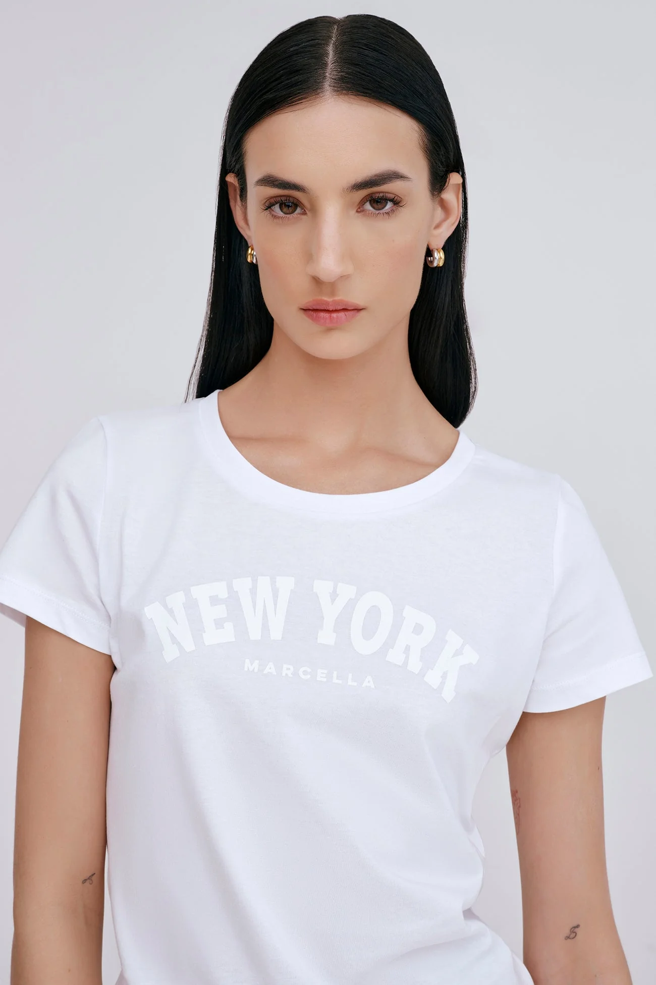 The Monochrome New York Tee | White - Image 4