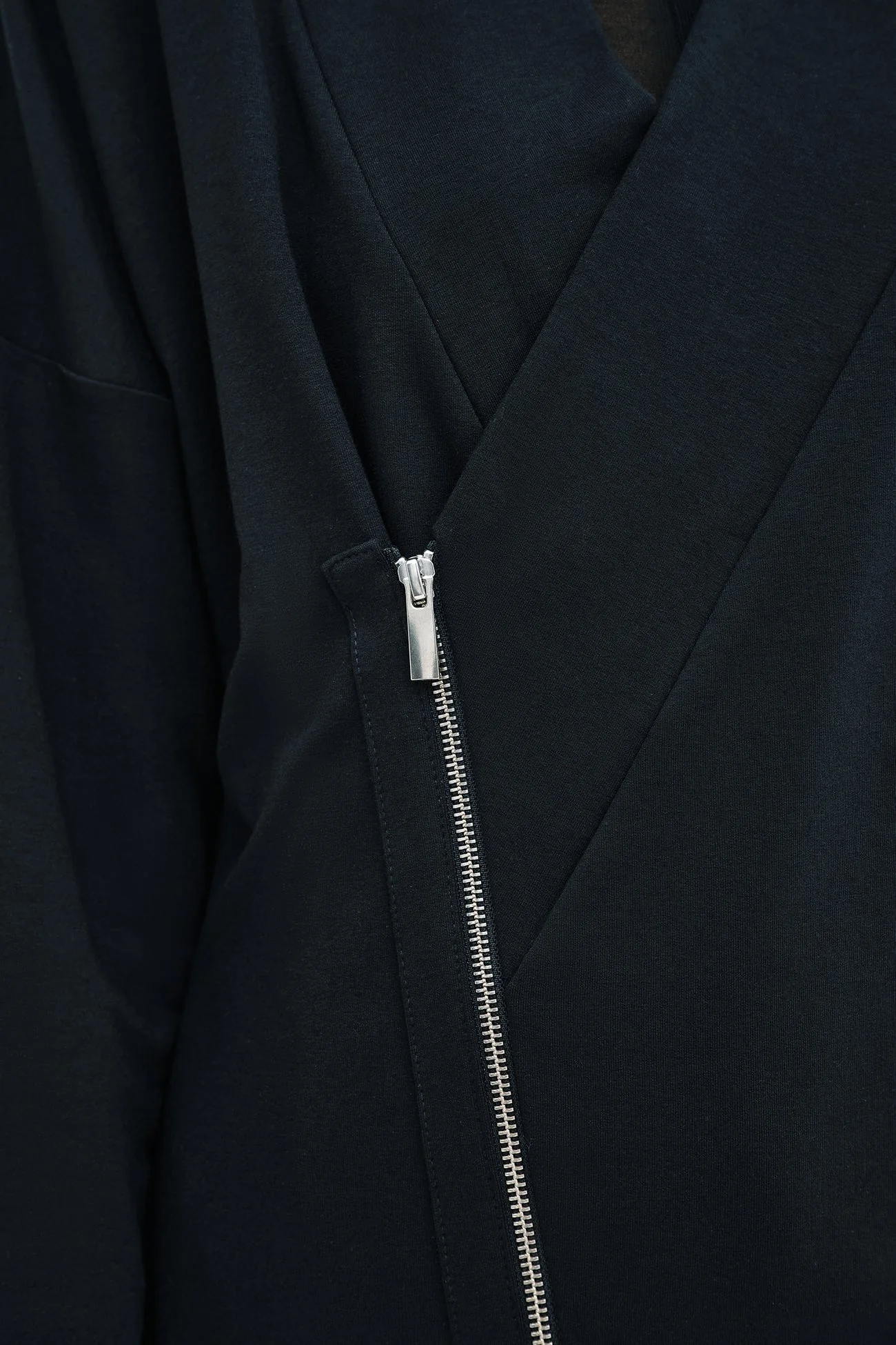 Tillary Sweatshirt Jacket | Black - Image 7