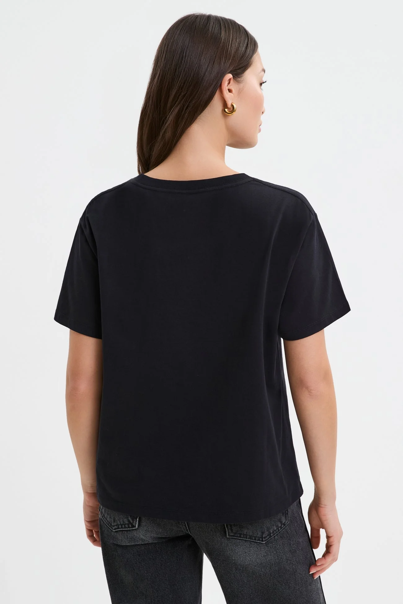 Torn Graphic Tee | Black - Image 5