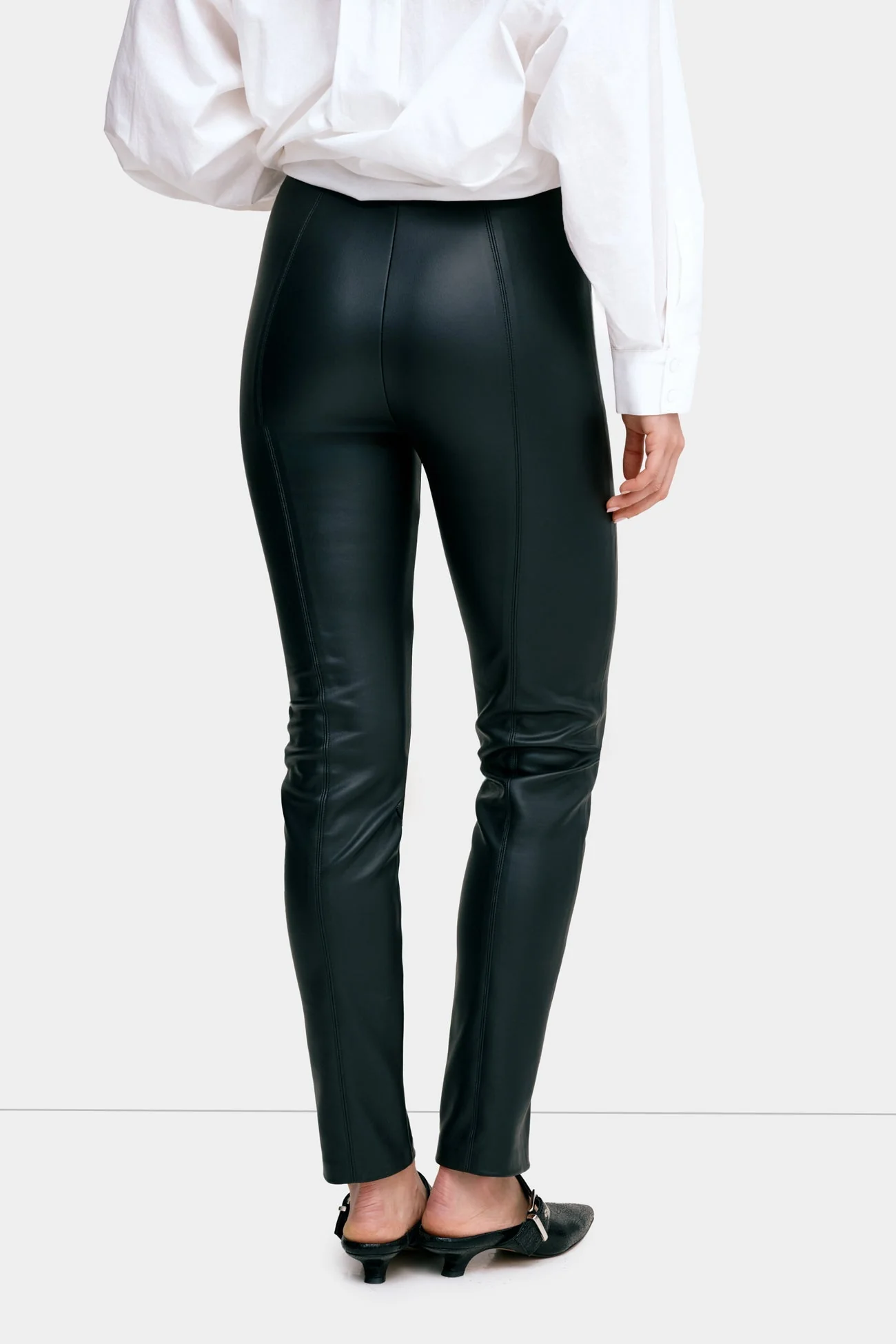 Tremont Vegan Leggings | Black - Image 3