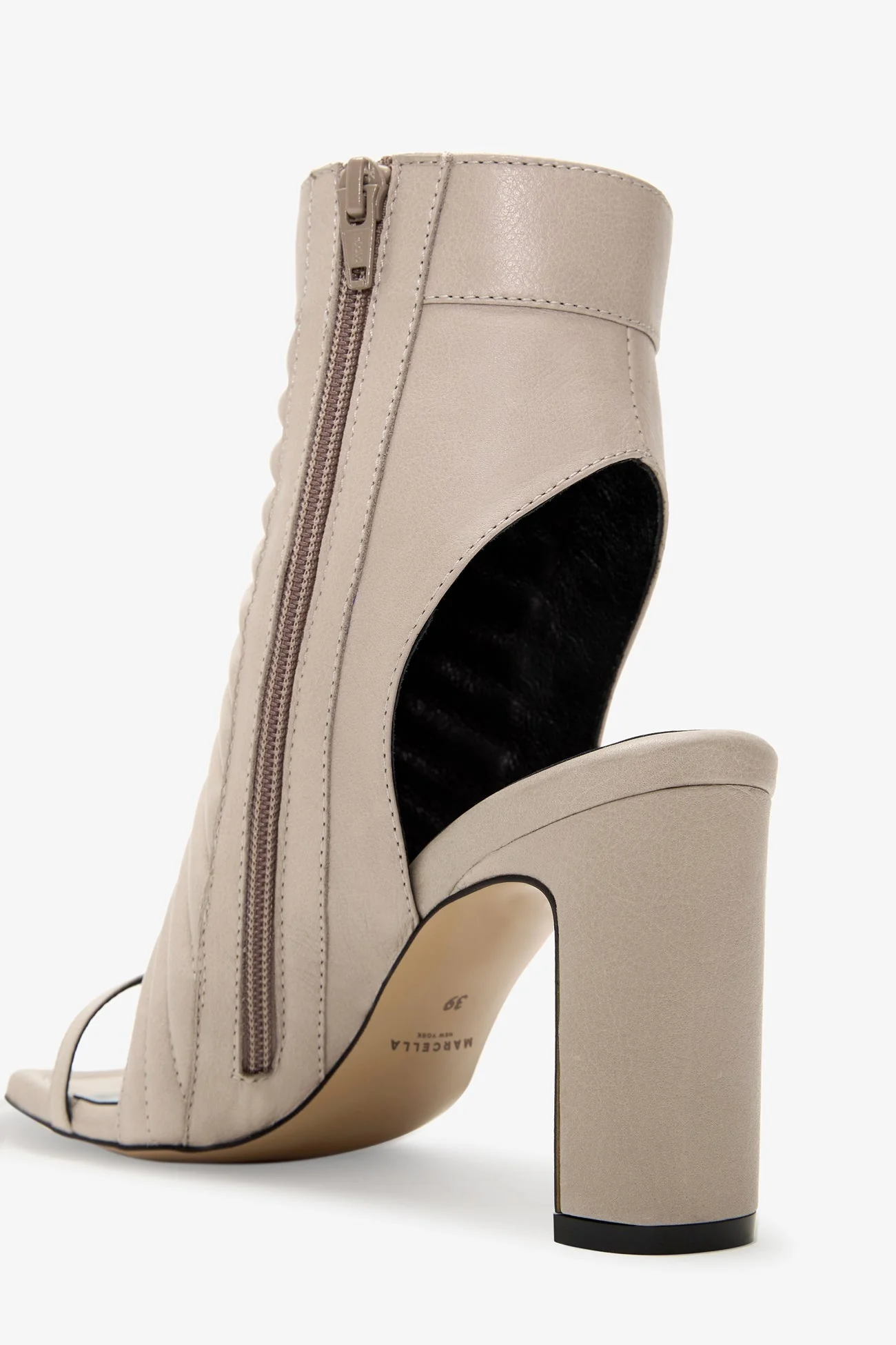 Tulla Heeled Sandals | Taupe - Image 3