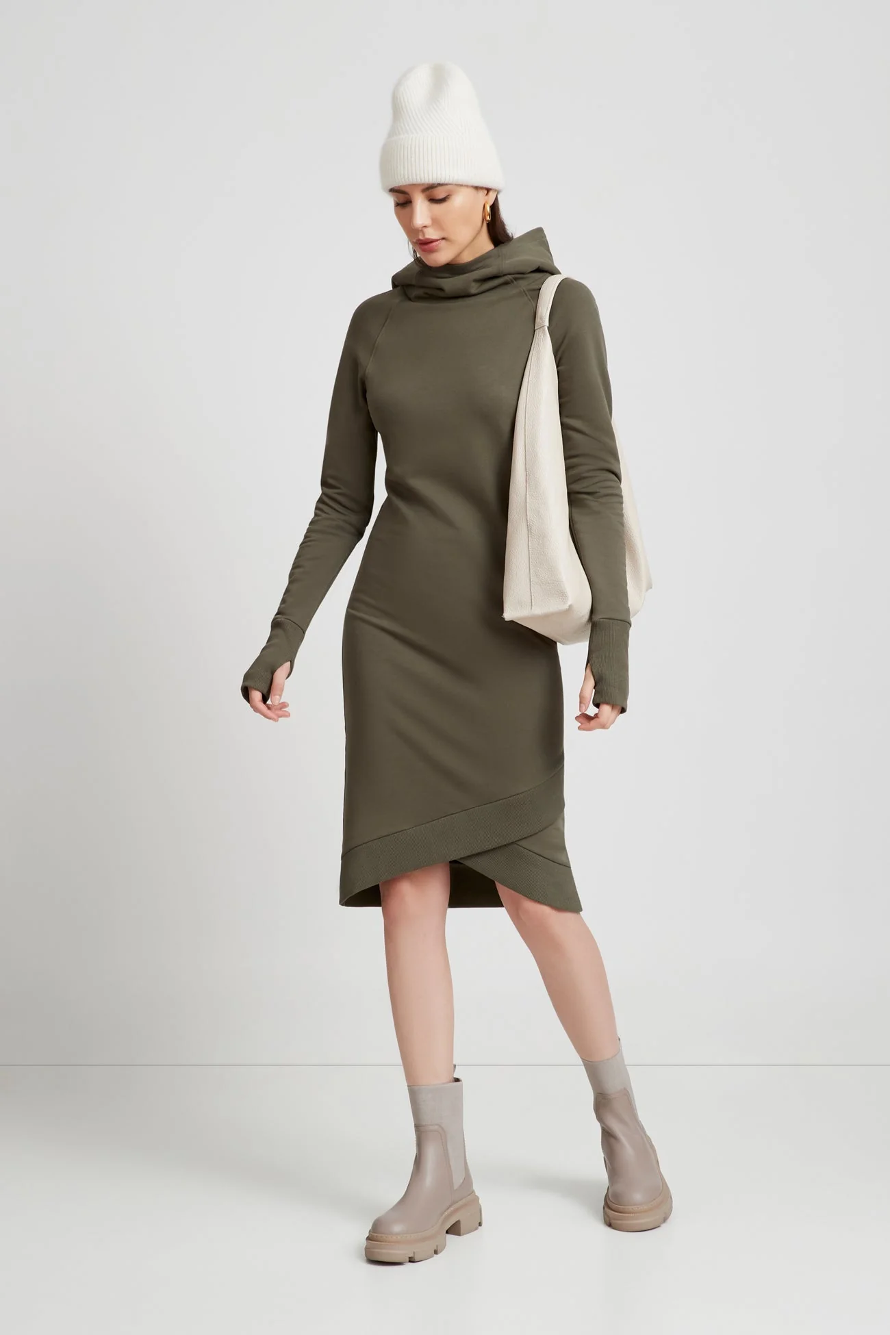Walker Sweatshirt Dress | Multiple Colors - Image 13
