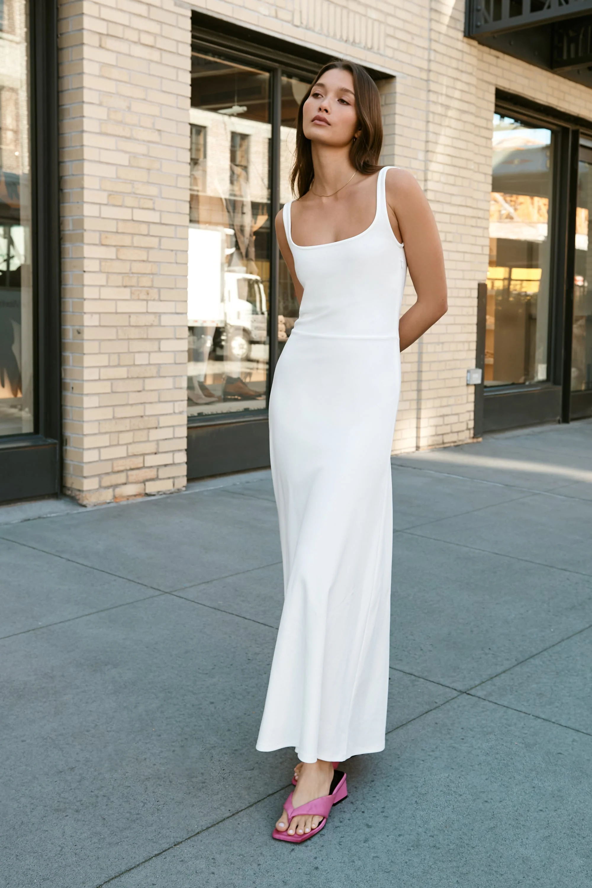 Marvin Dress | Sand - Image 18