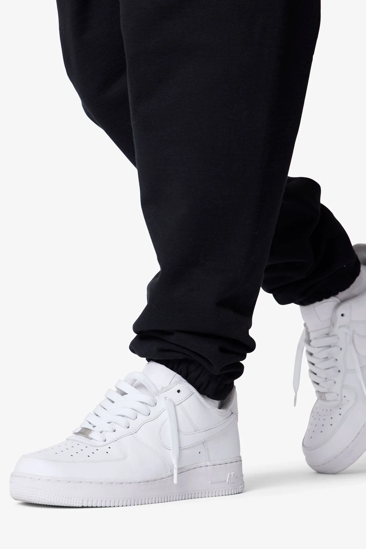 Heavy Basic Sweatpants | Black - Image 6
