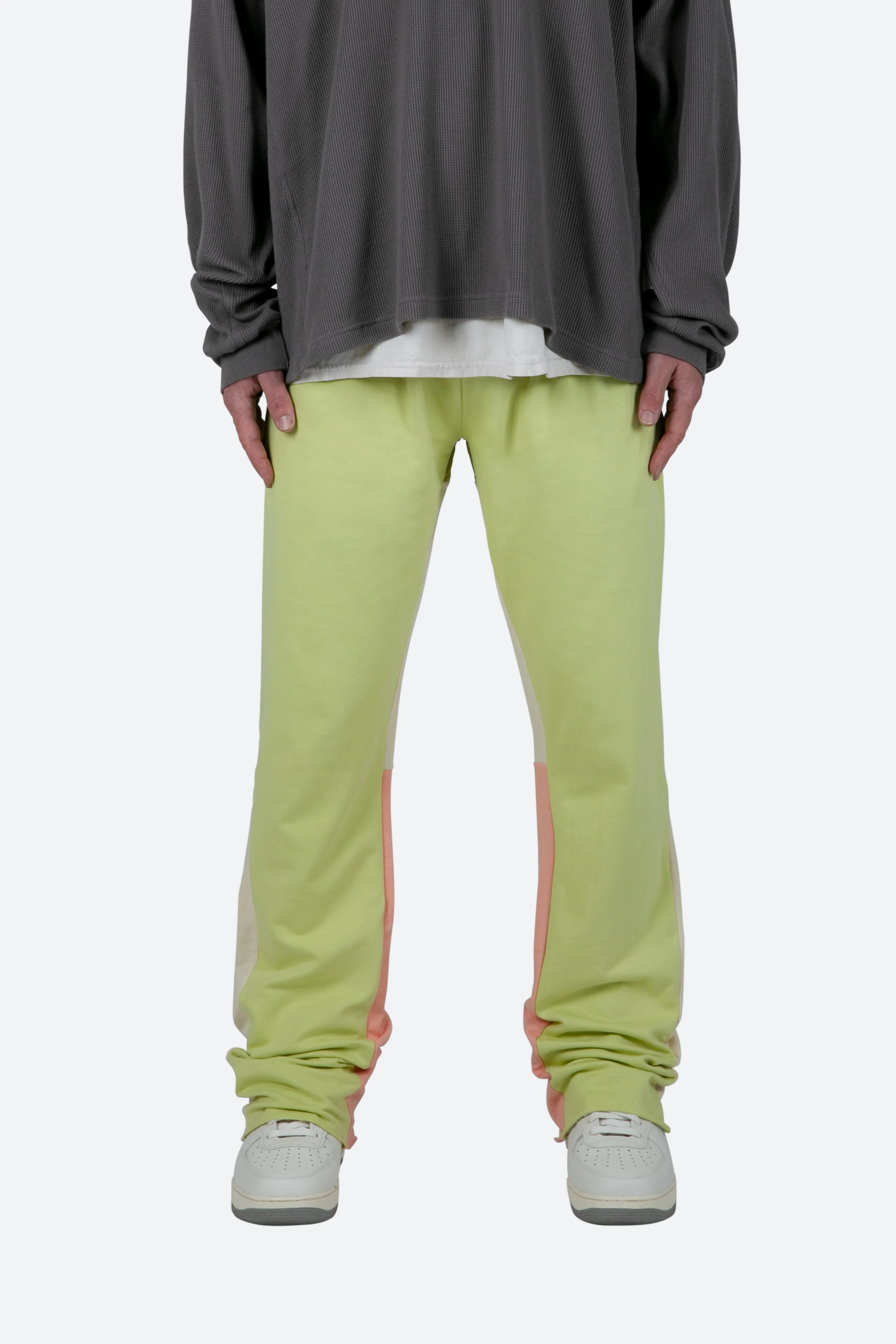 Contrast Bootcut II Sweatpants | Mint - Image 3