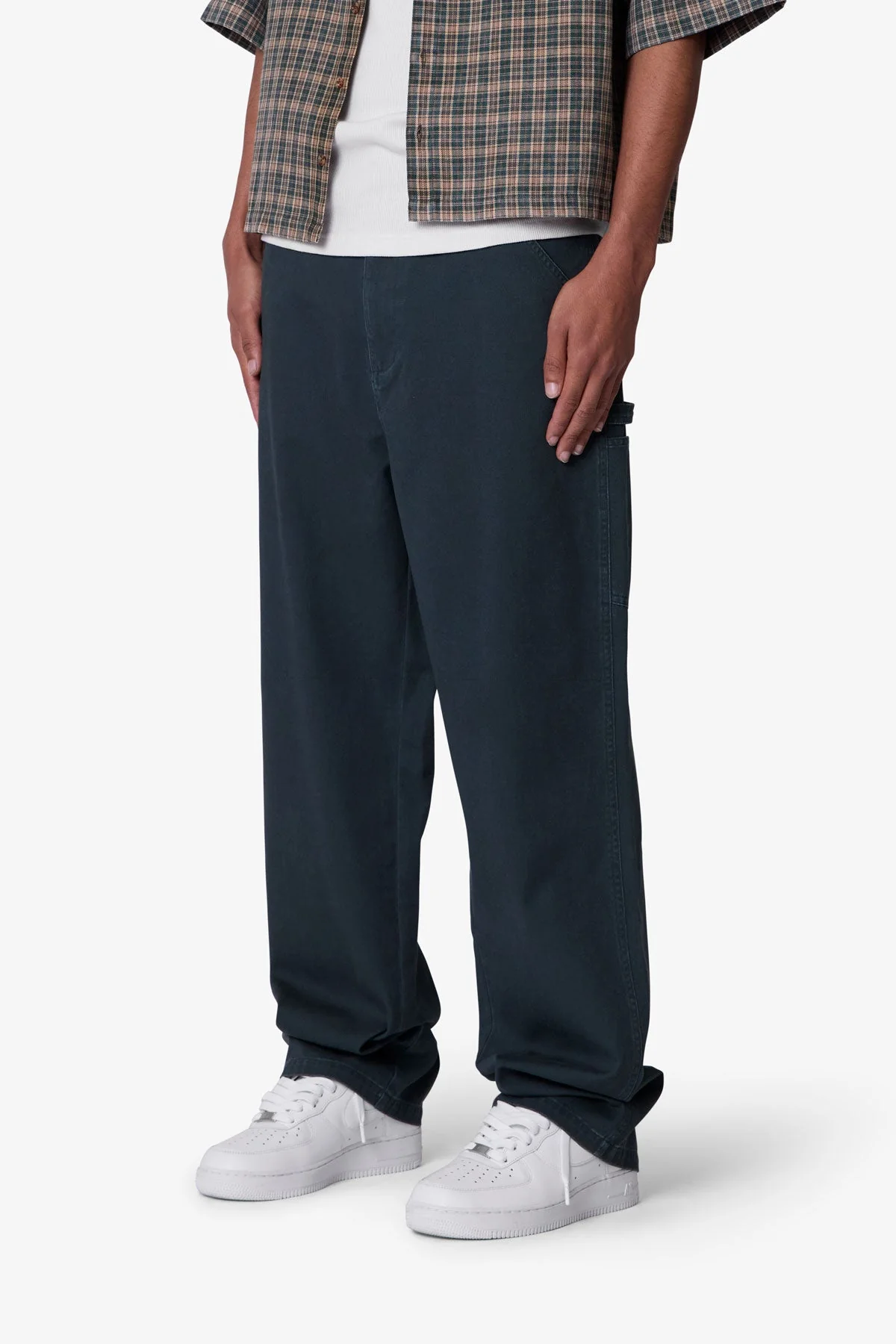 Ultra Baggy Chino Pants | Green - Image 3
