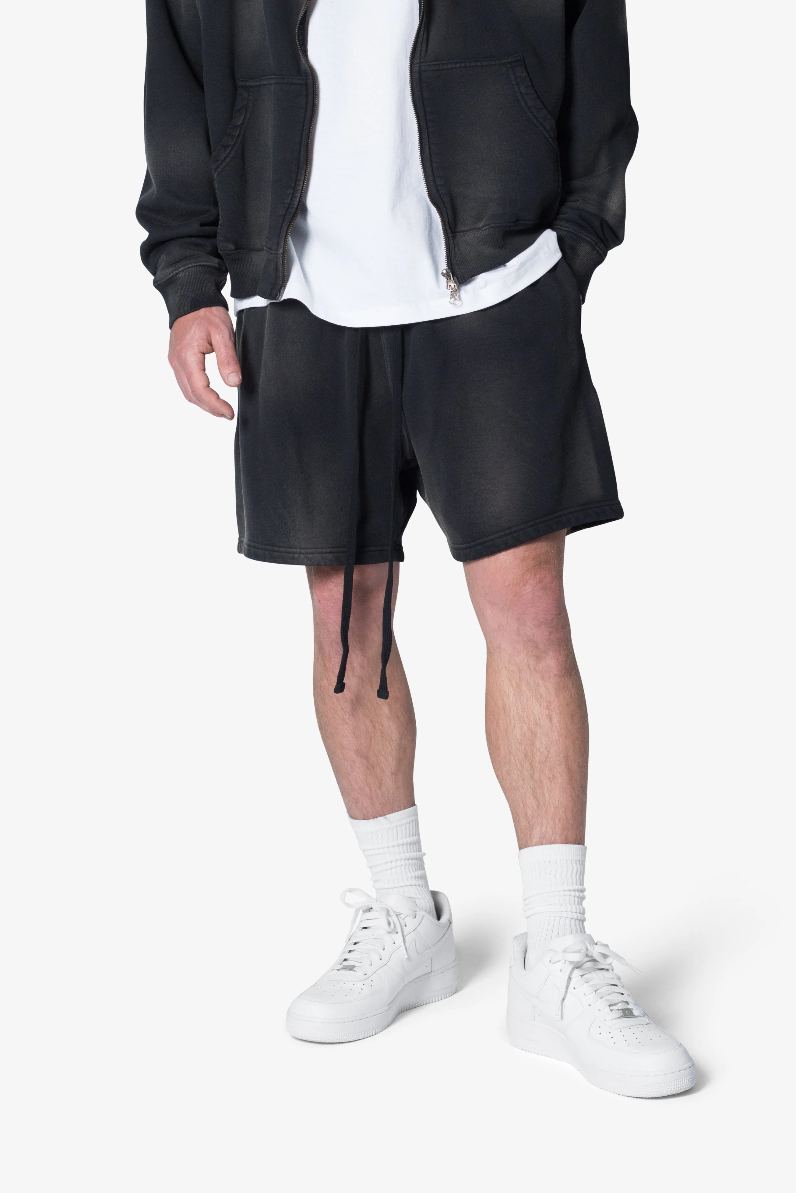 Faded Every Day Sweatshorts | Washed Black - Image 6