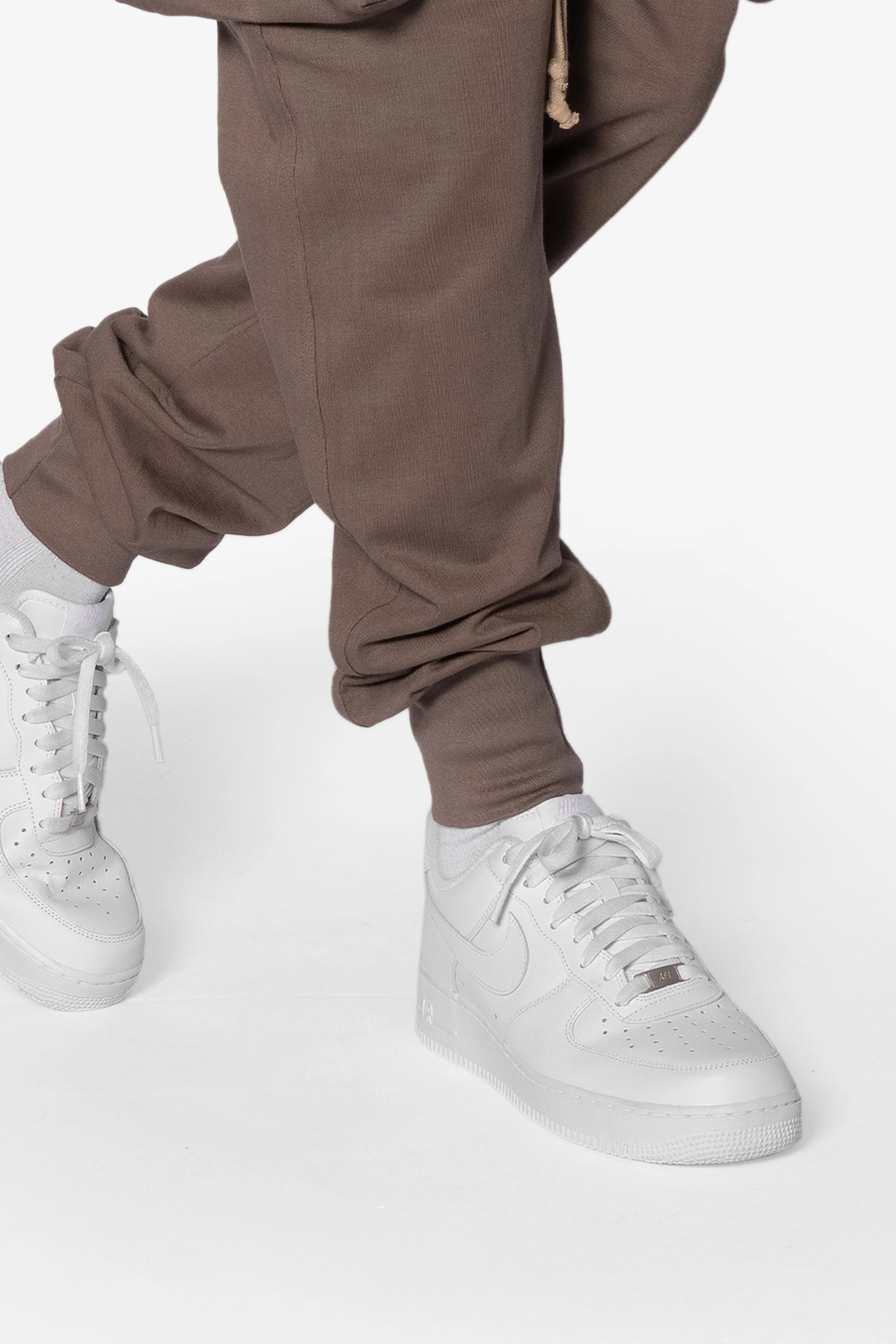 Jersey Cargo Pocket Sweatpants | Tan - Image 7