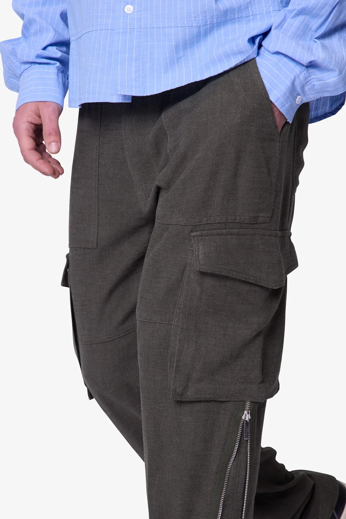 Military Trouser Pants | Olive - Image 7