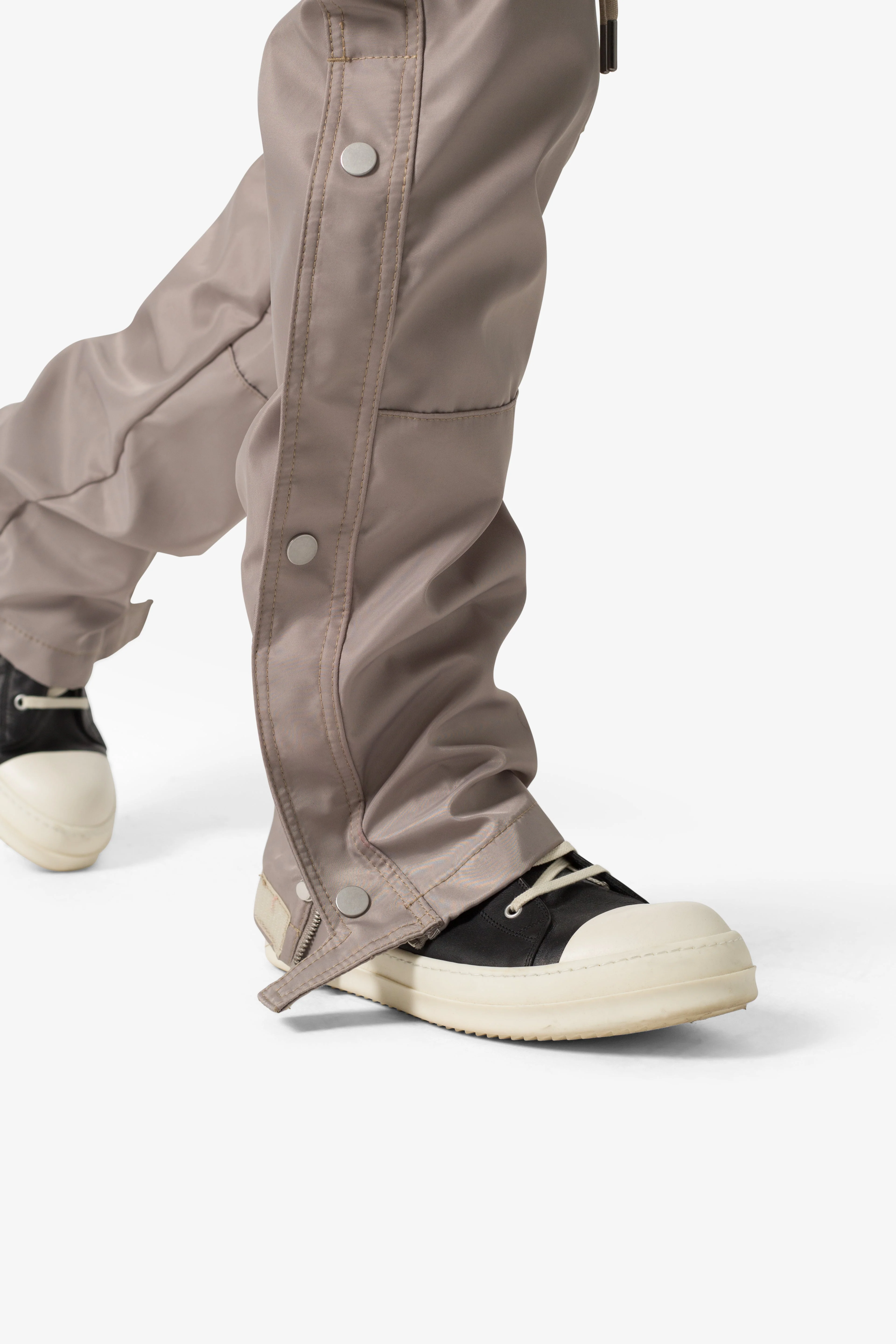 Snap Front Cargo Pants | Grey - Image 8