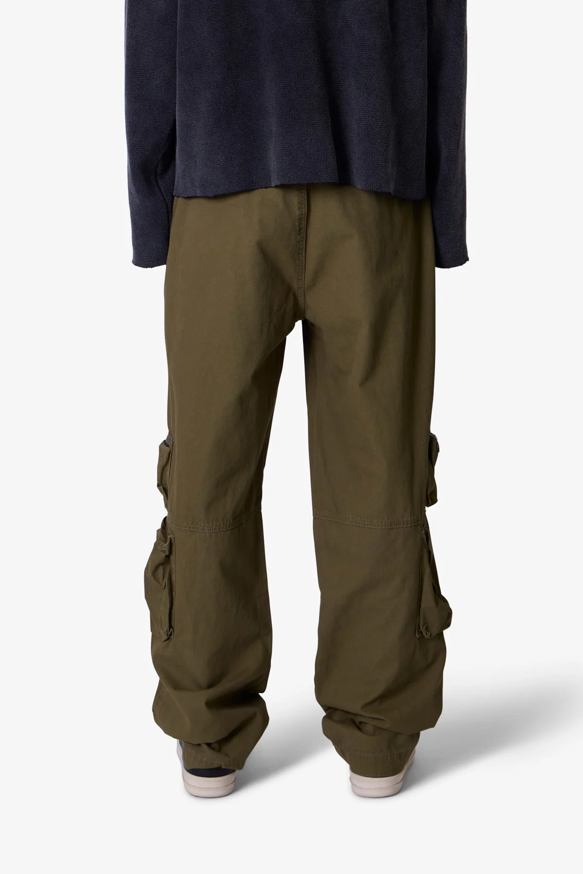 Ultra Baggy Tactical Cargo Pants | Olive - Image 5