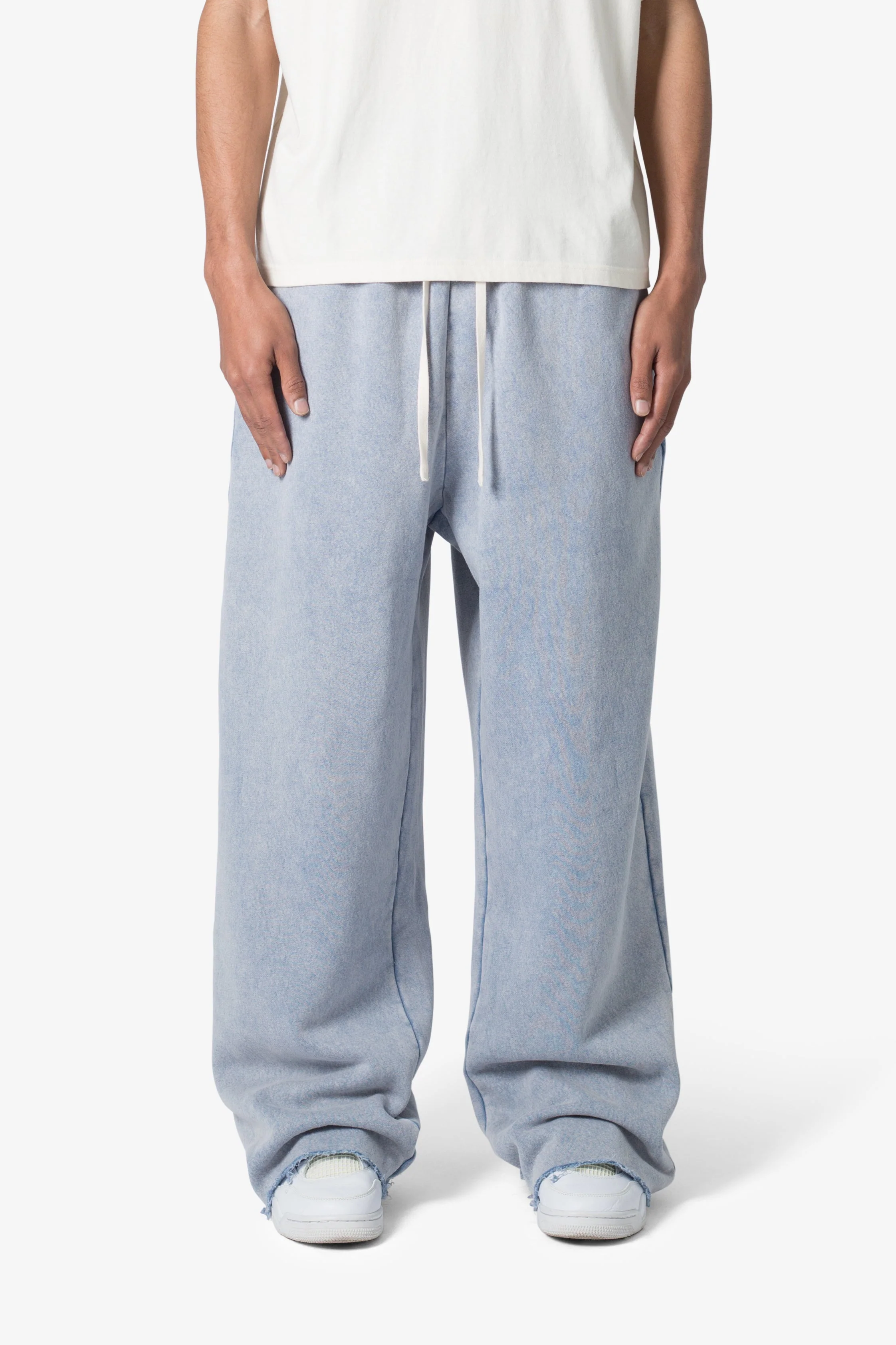 Washed Ultra Baggy Sweatpants | Washed Light Blue