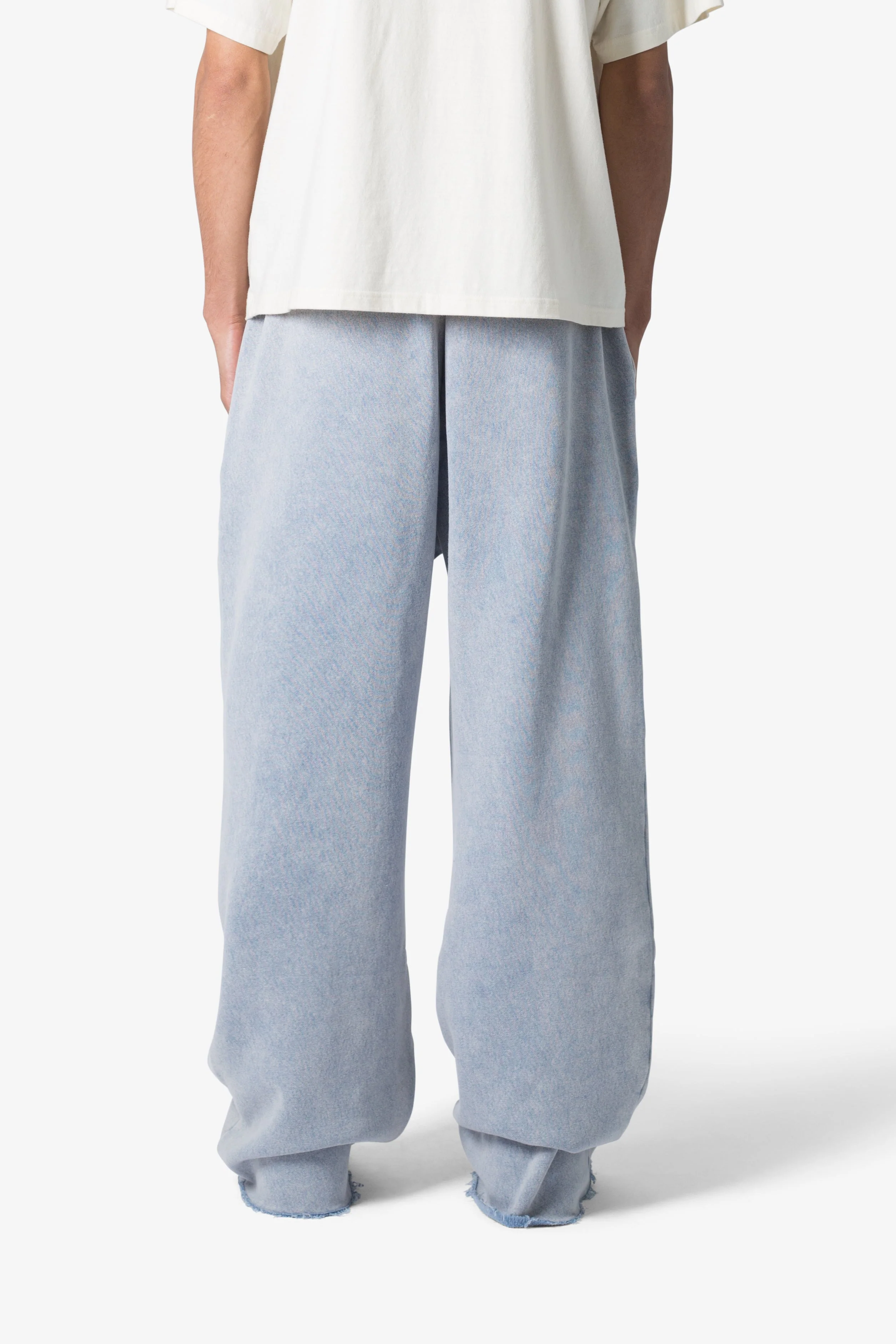 Washed Ultra Baggy Sweatpants | Washed Light Blue - Image 5