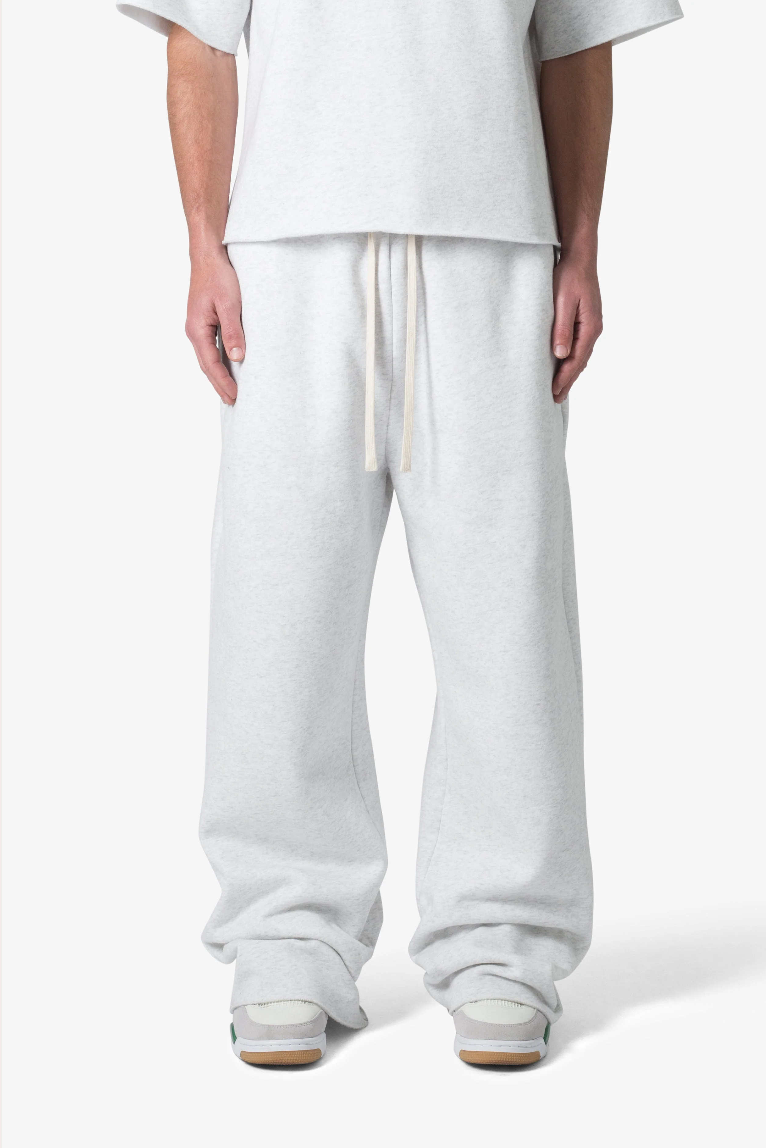 Washed Ultra Baggy Sweatpants | Heather Grey | OLD