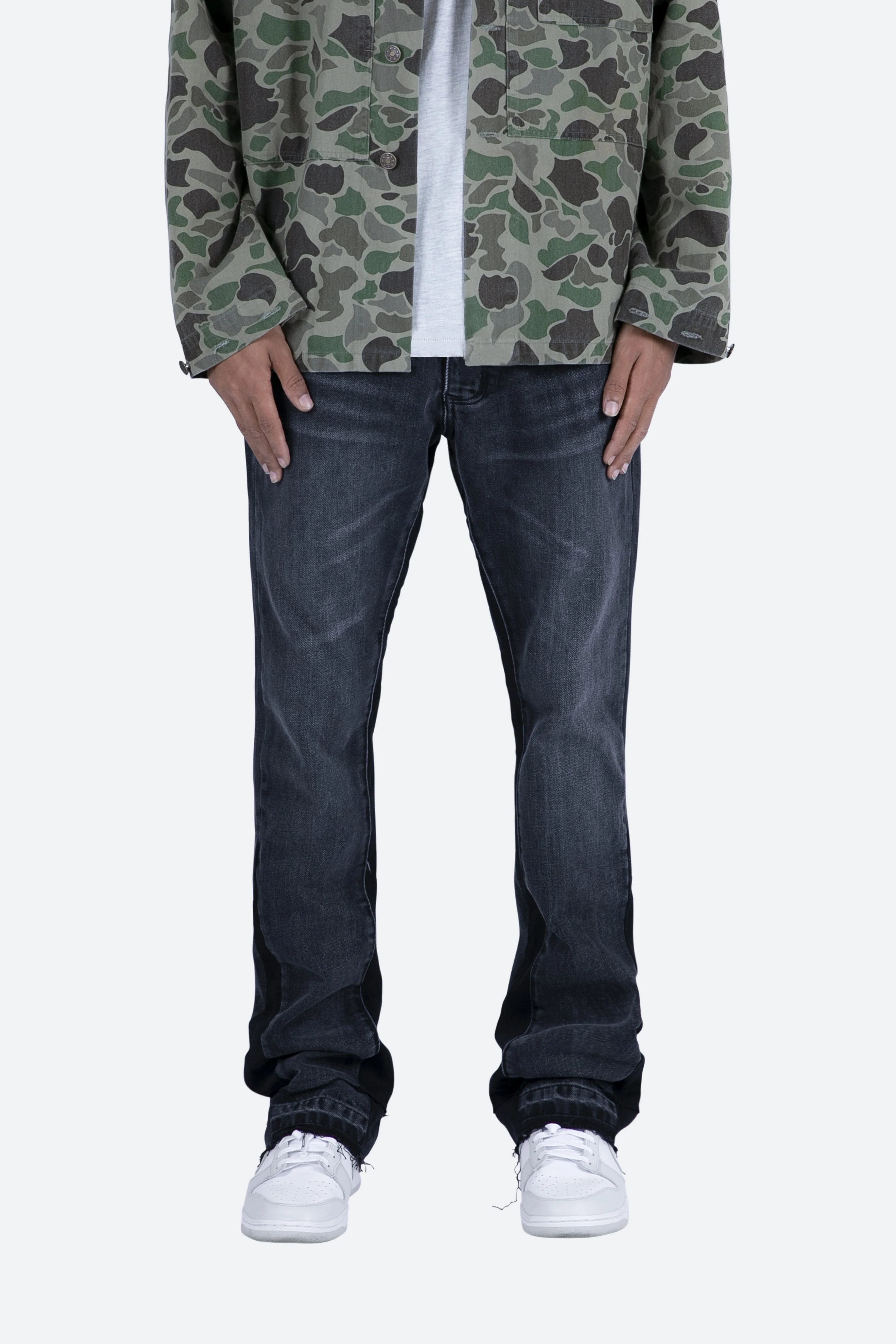 B119 Flare Denim | Black