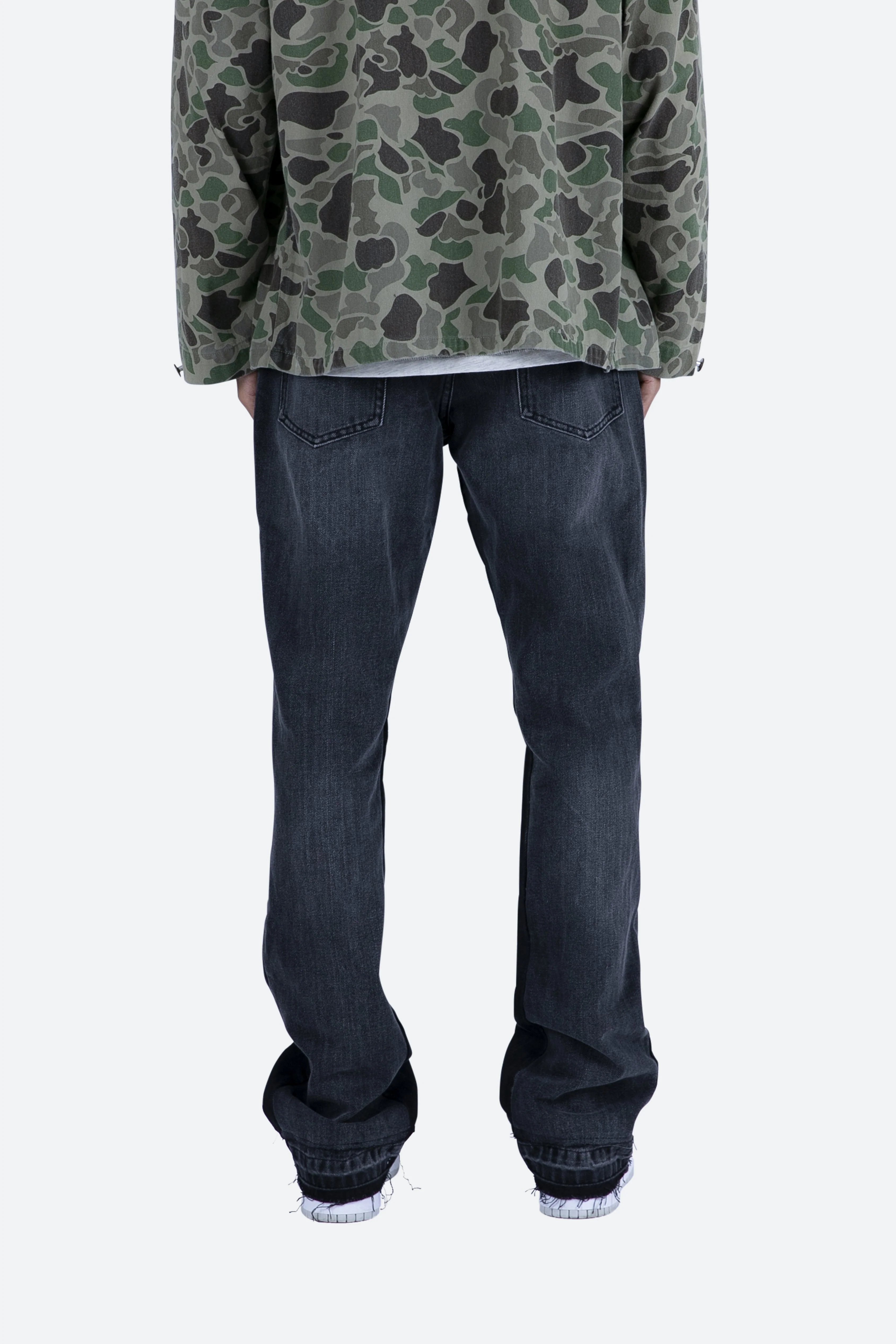 B119 Flare Denim | Black - Image 6