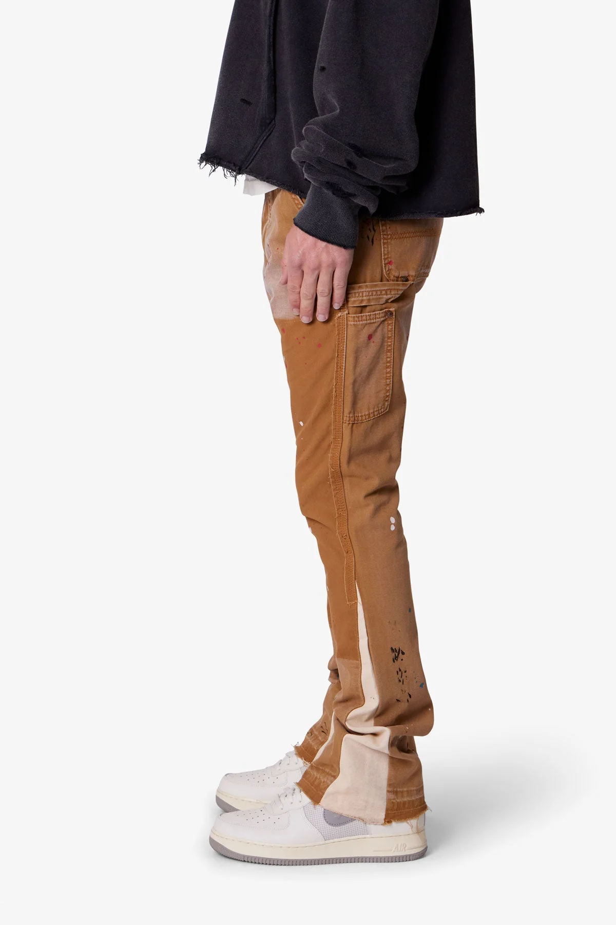 B243 Flare Denim | Brown - Image 4