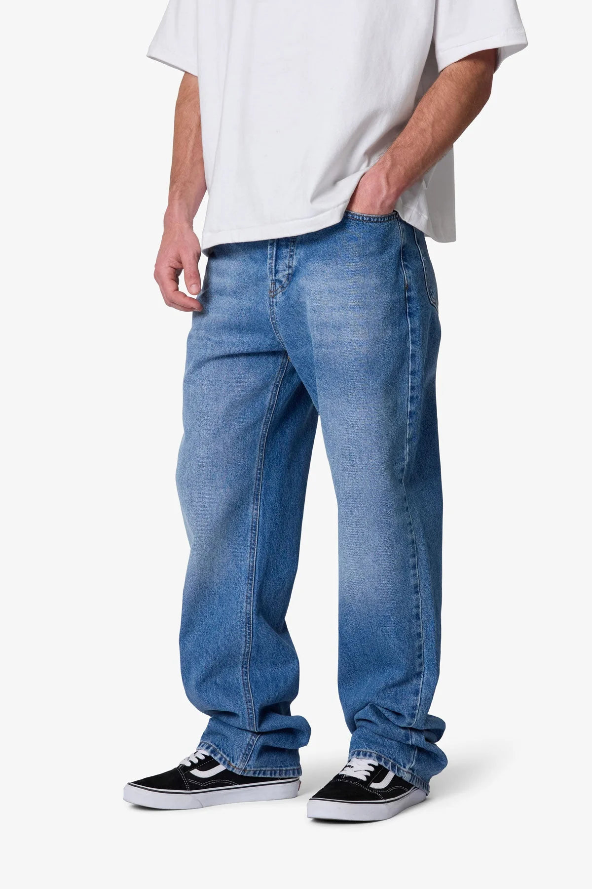 Baggy Denim | Washed Blue - Image 6
