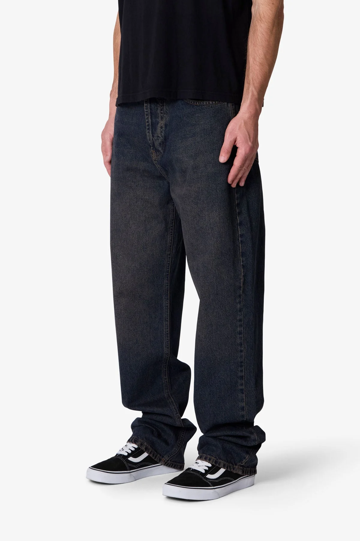 Baggy Denim | Washed Brown - Image 3