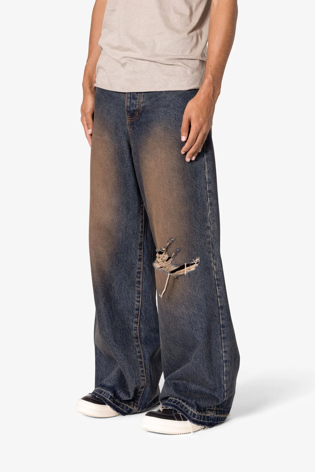 Baggy Rave Denim | Rust - Image 3