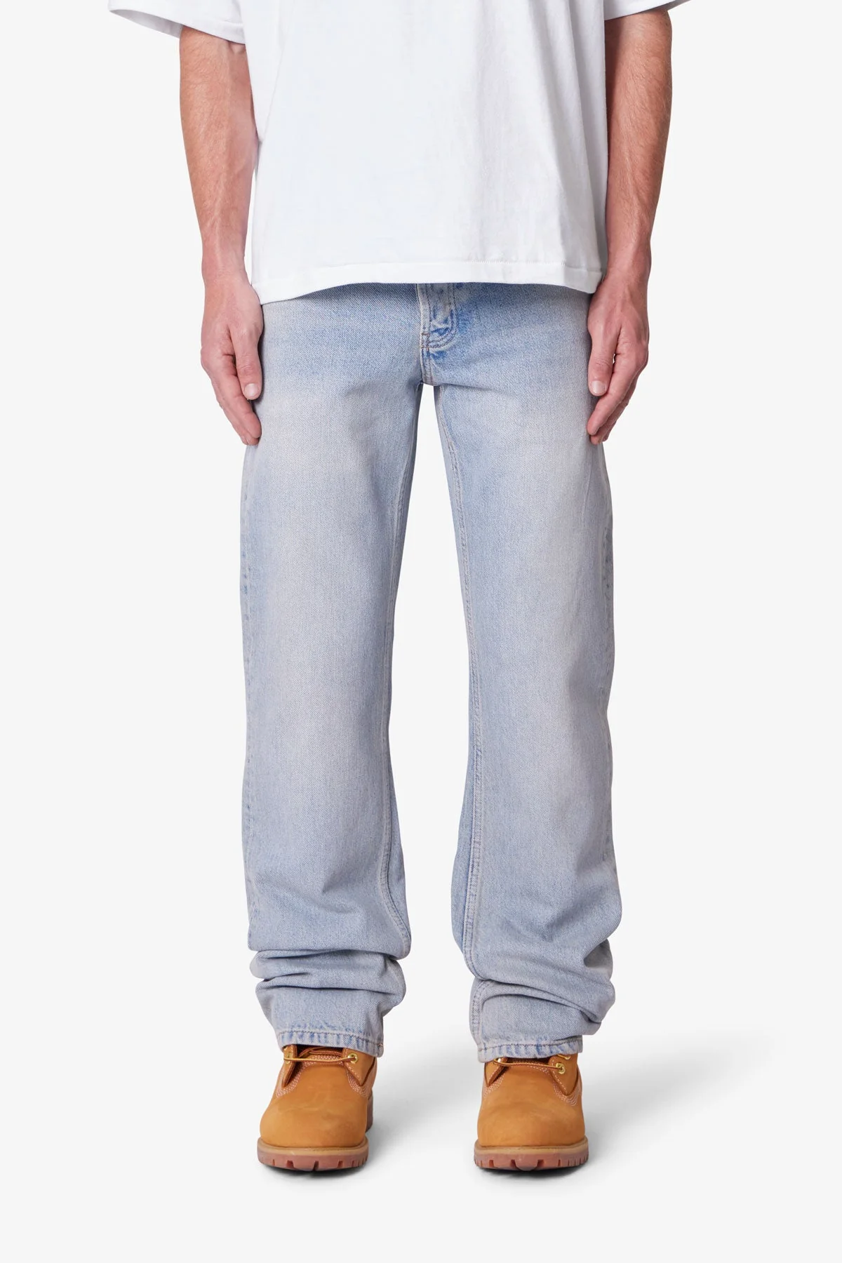 Bootcut Denim | Light Sand Washed Blue
