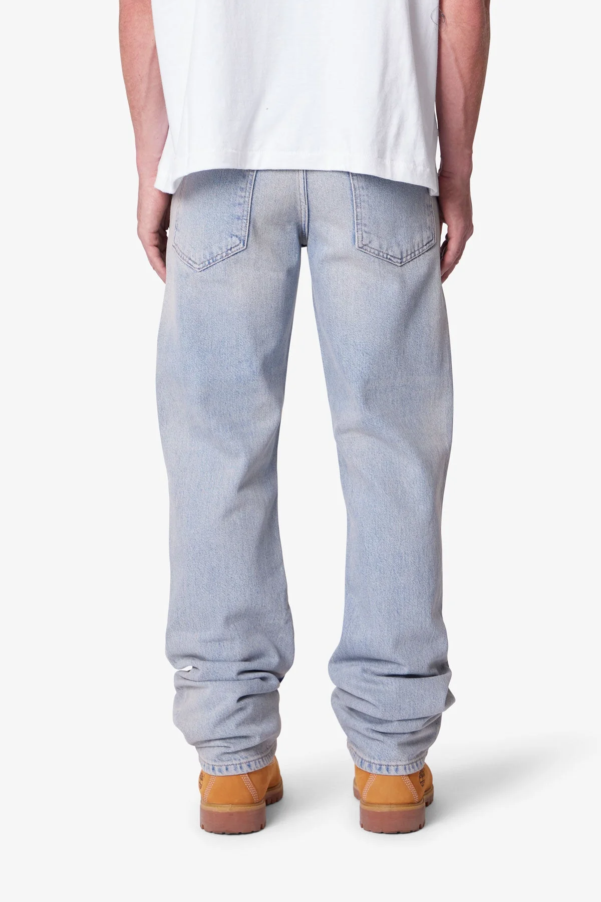 Bootcut Denim | Light Sand Washed Blue - Image 5
