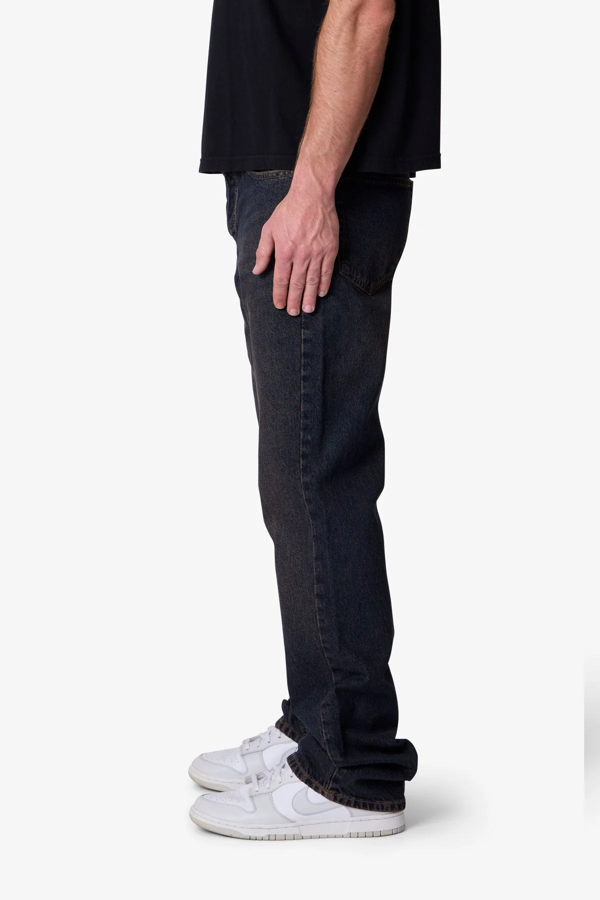 Bootcut Denim | Washed Brown - Image 4