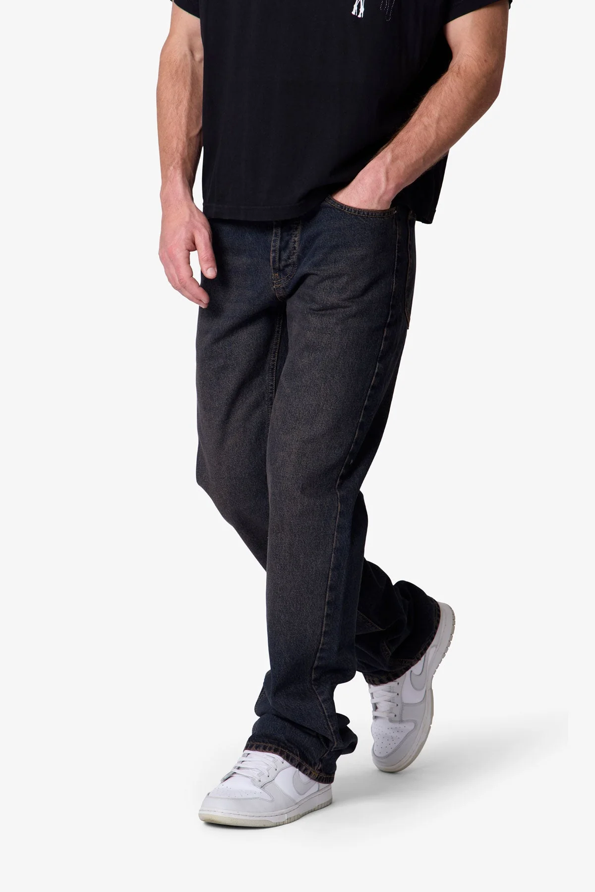 Bootcut Denim | Washed Brown - Image 6