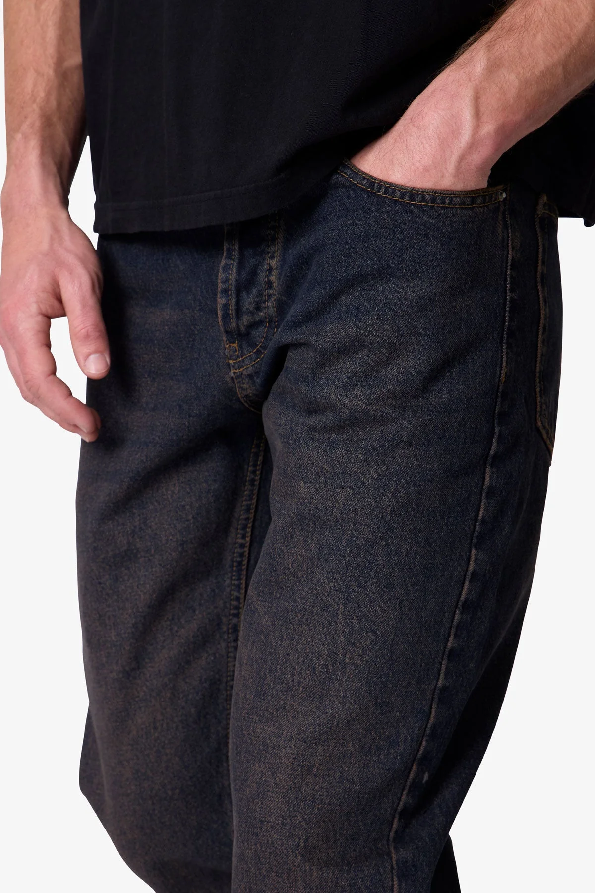 Bootcut Denim | Washed Brown - Image 7