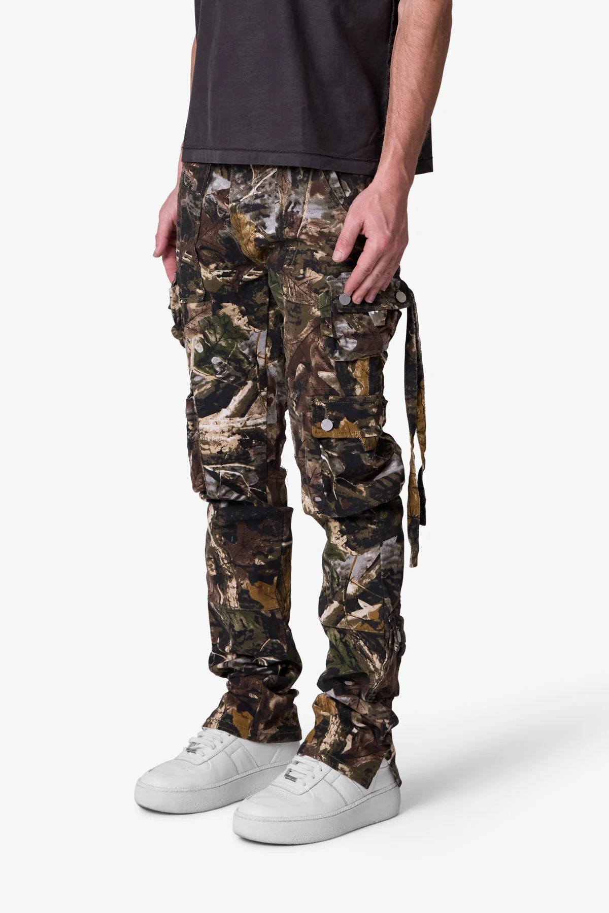 D152 Cargo Straight Denim | Hunter Camo - Image 3