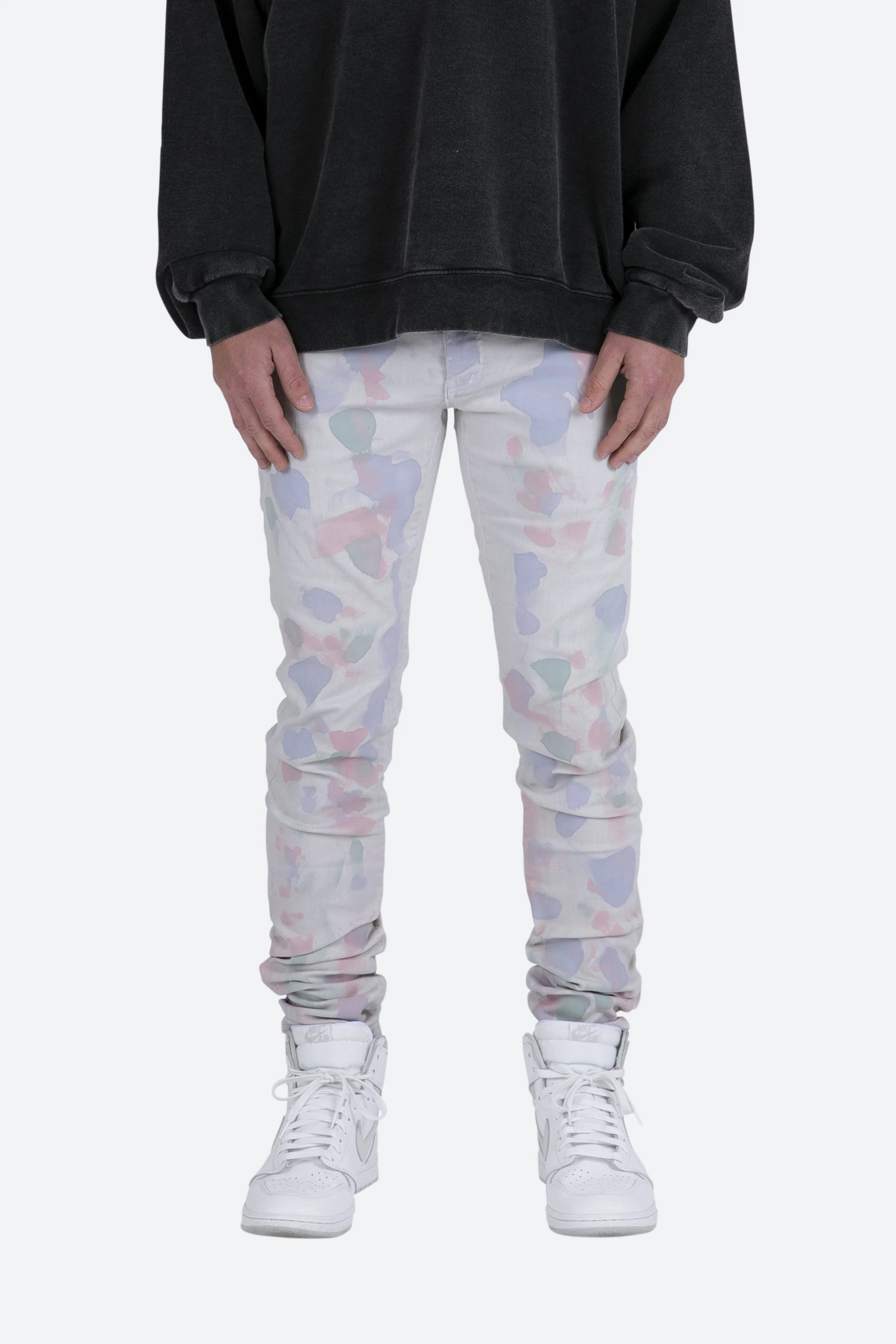M363 Painted Slim Denim | Off White